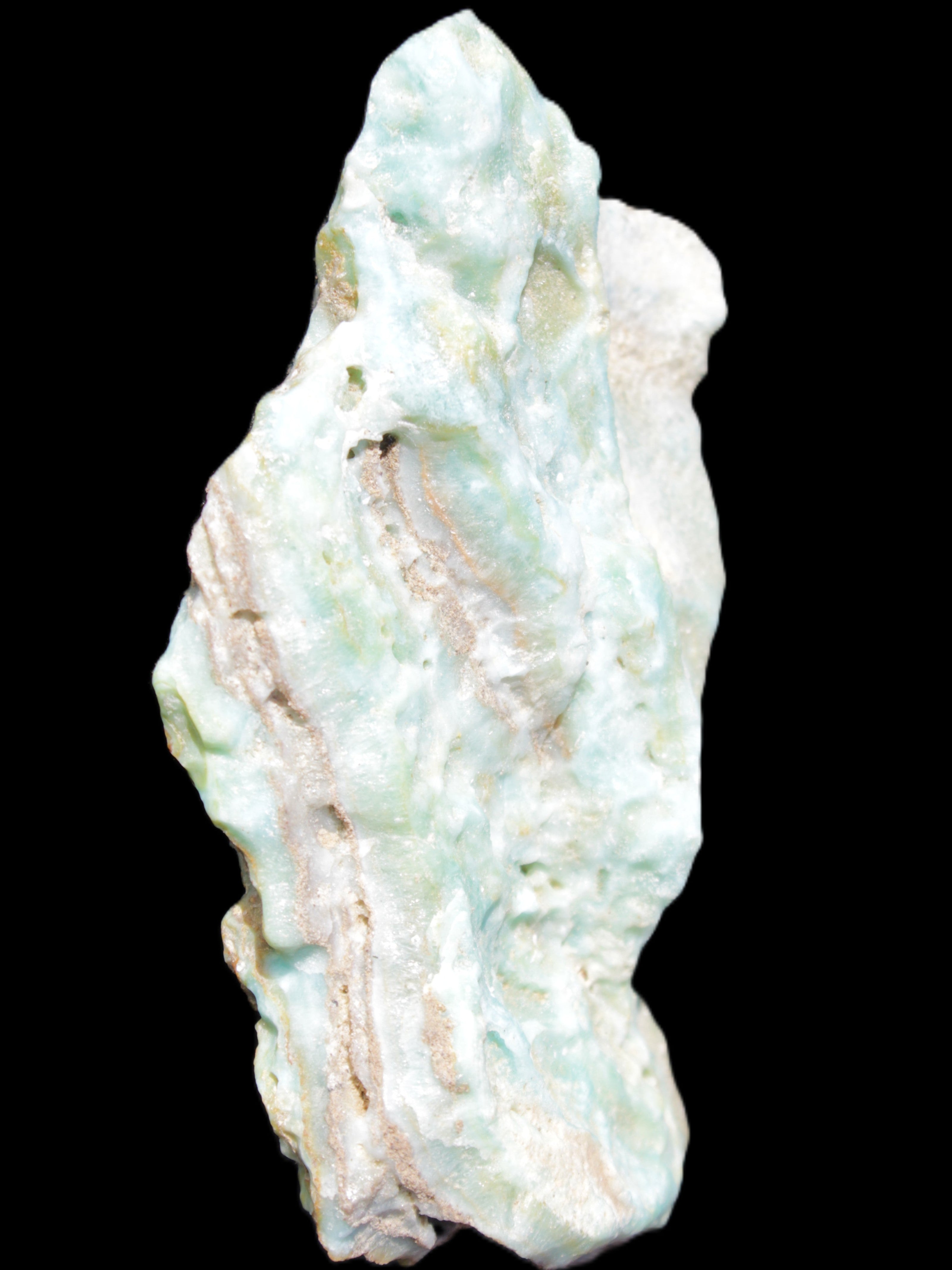 Blue Aragonite specimen 192*30*56mm 167g Rocks and Things Store