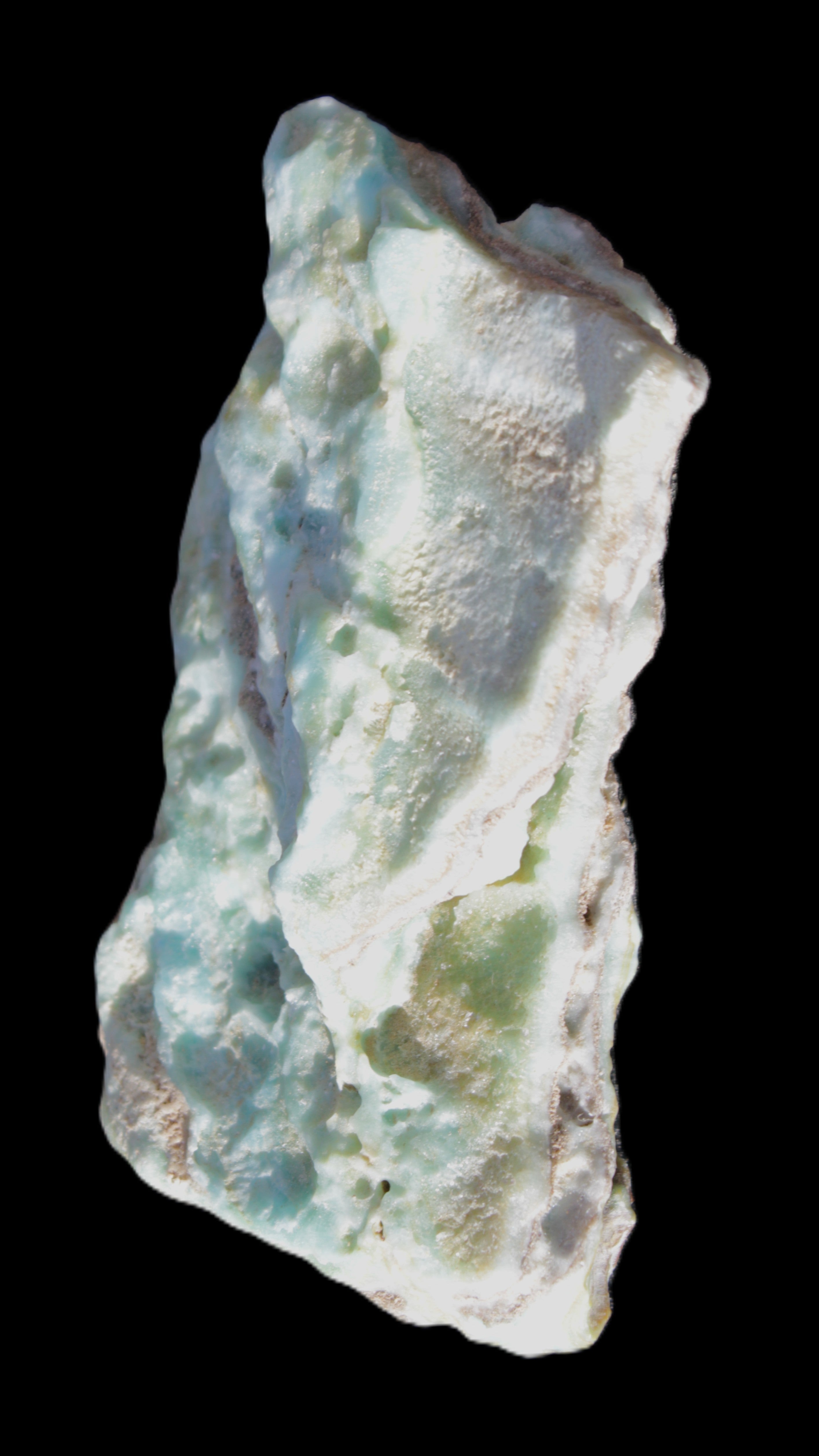 Blue Aragonite specimen 192*30*56mm 167g Rocks and Things Store