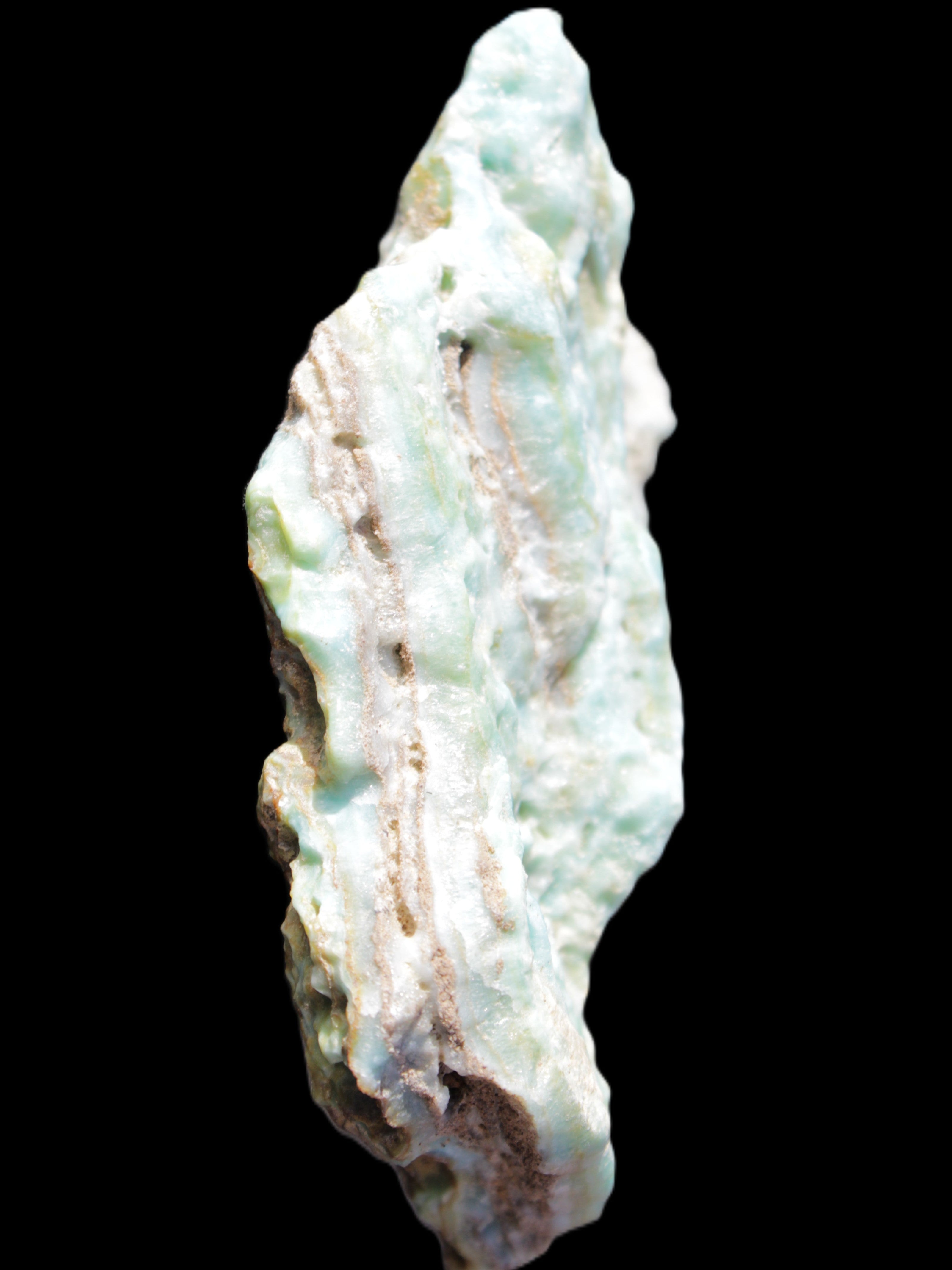 Blue Aragonite specimen 192*30*56mm 167g Rocks and Things Store