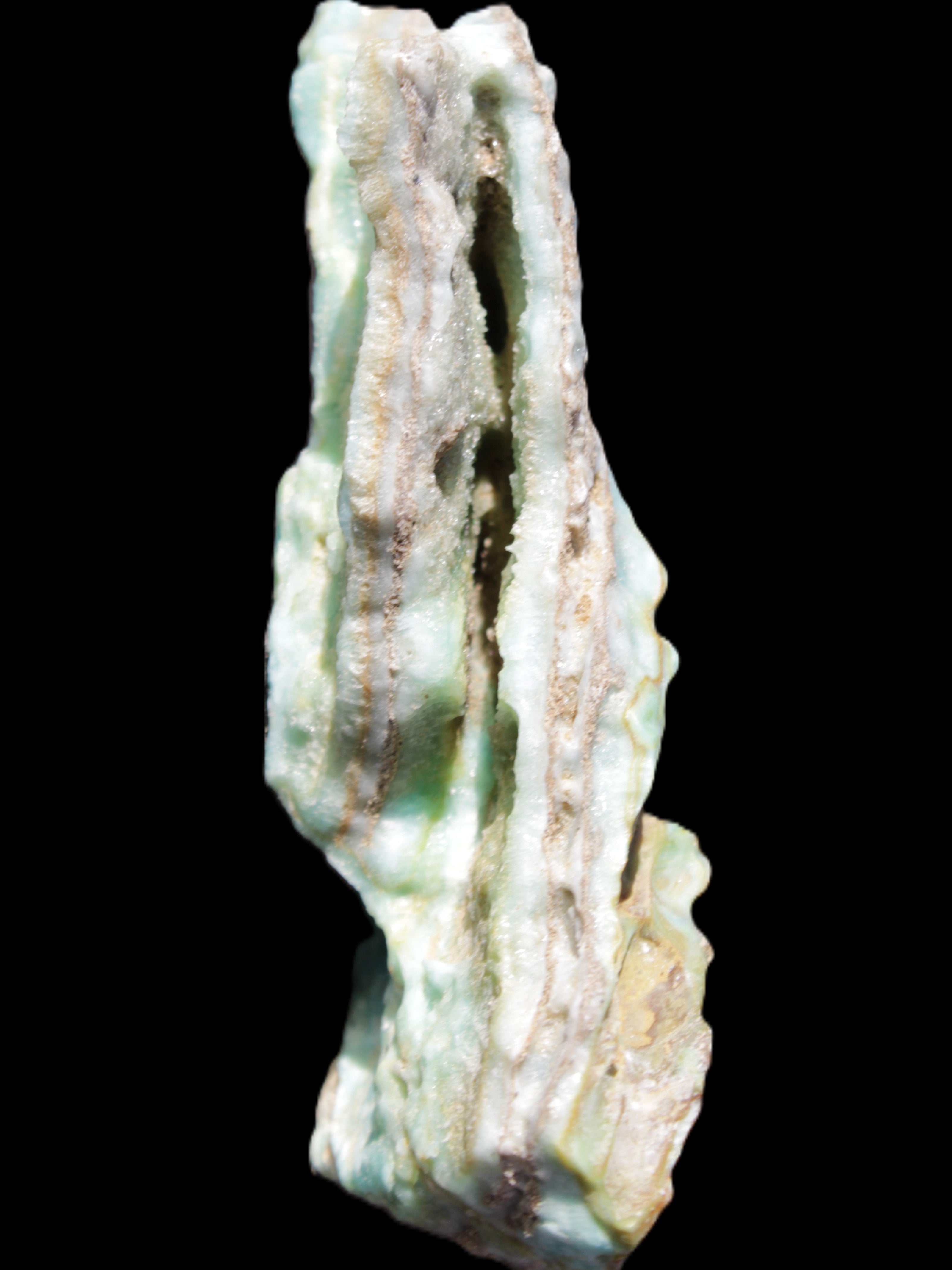 Blue Aragonite specimen 192*30*56mm 167g Rocks and Things Store