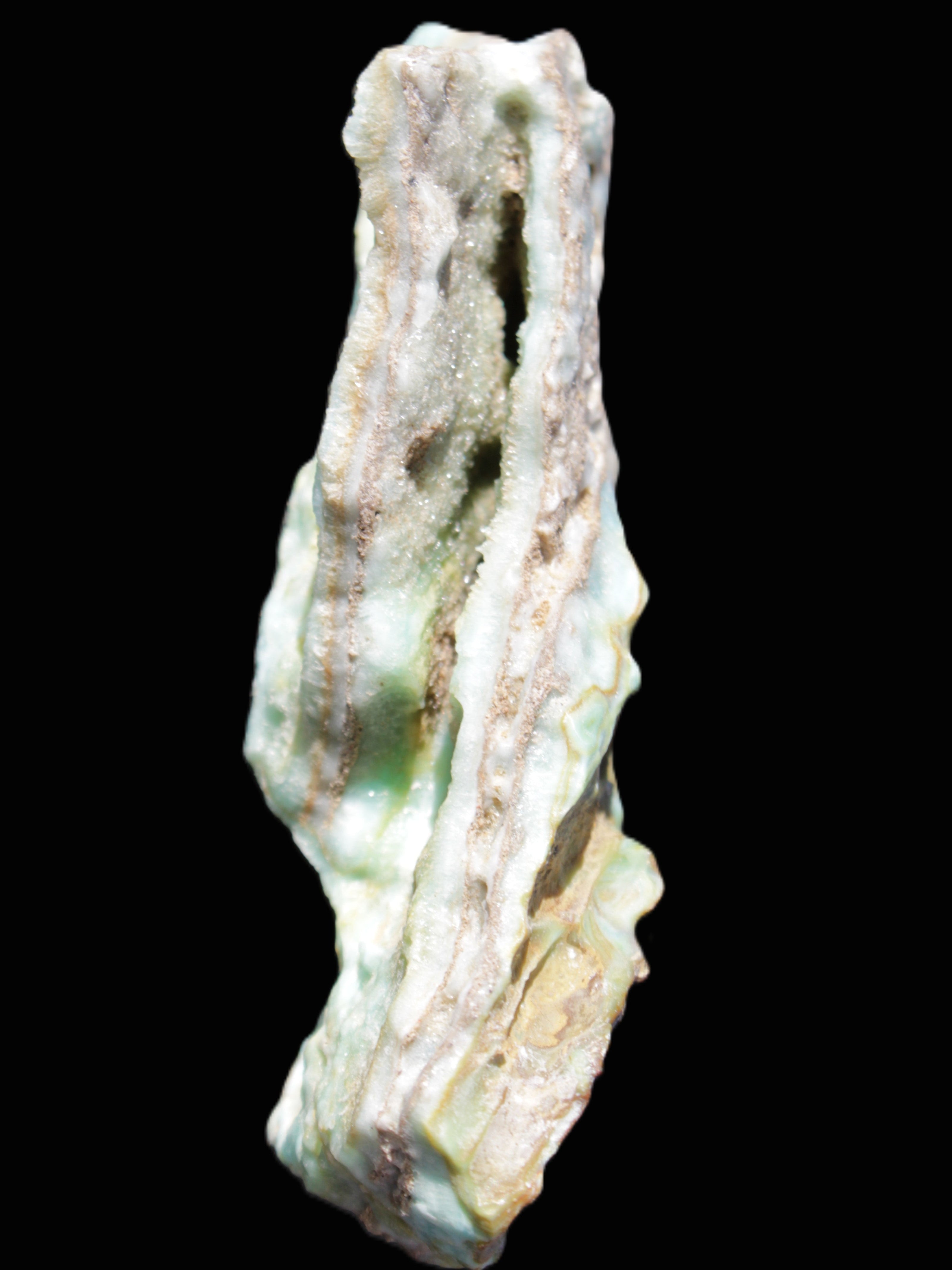 Blue Aragonite specimen 192*30*56mm 167g Rocks and Things Store