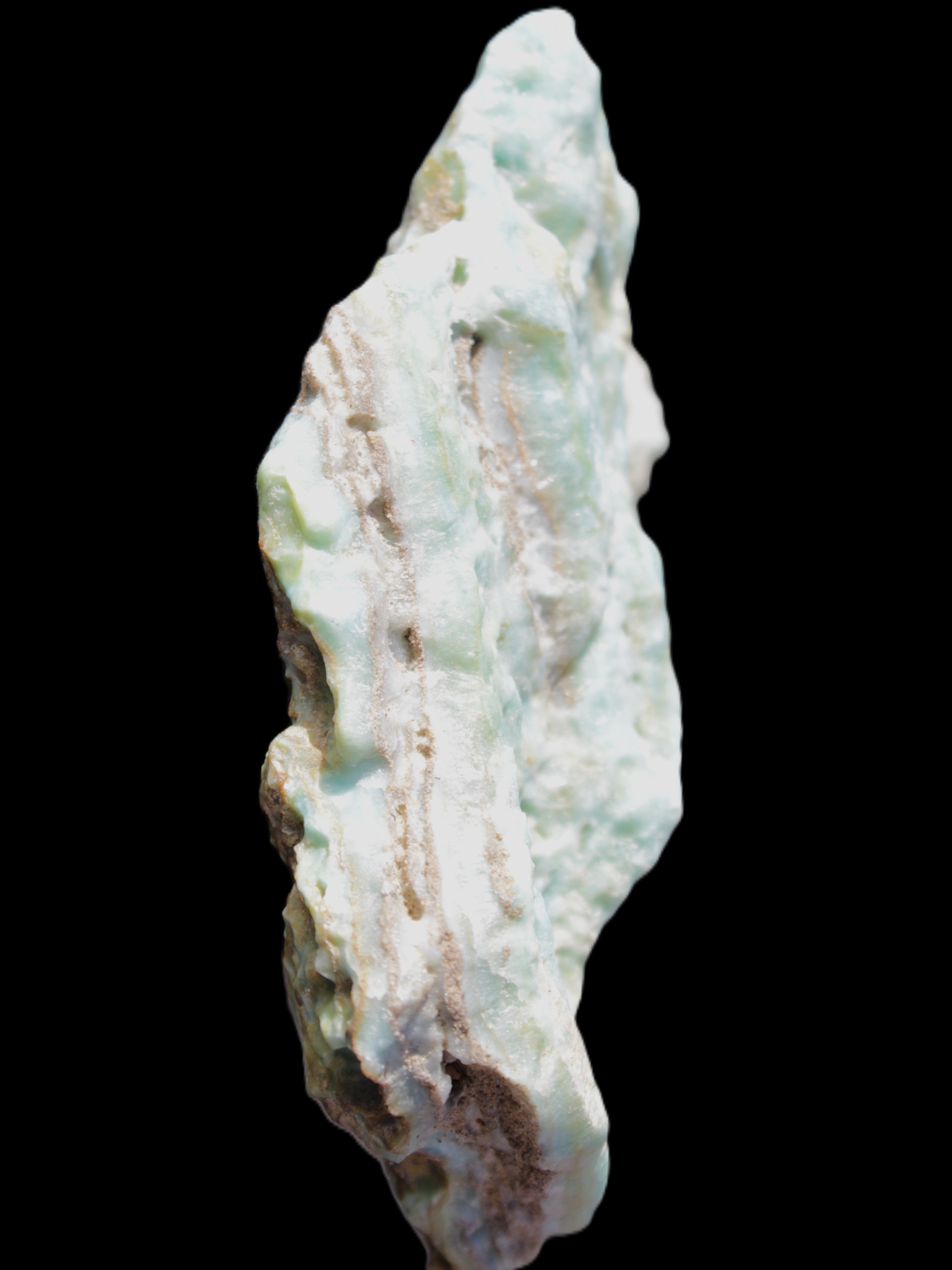 Blue Aragonite specimen 192*30*56mm 167g Rocks and Things Store