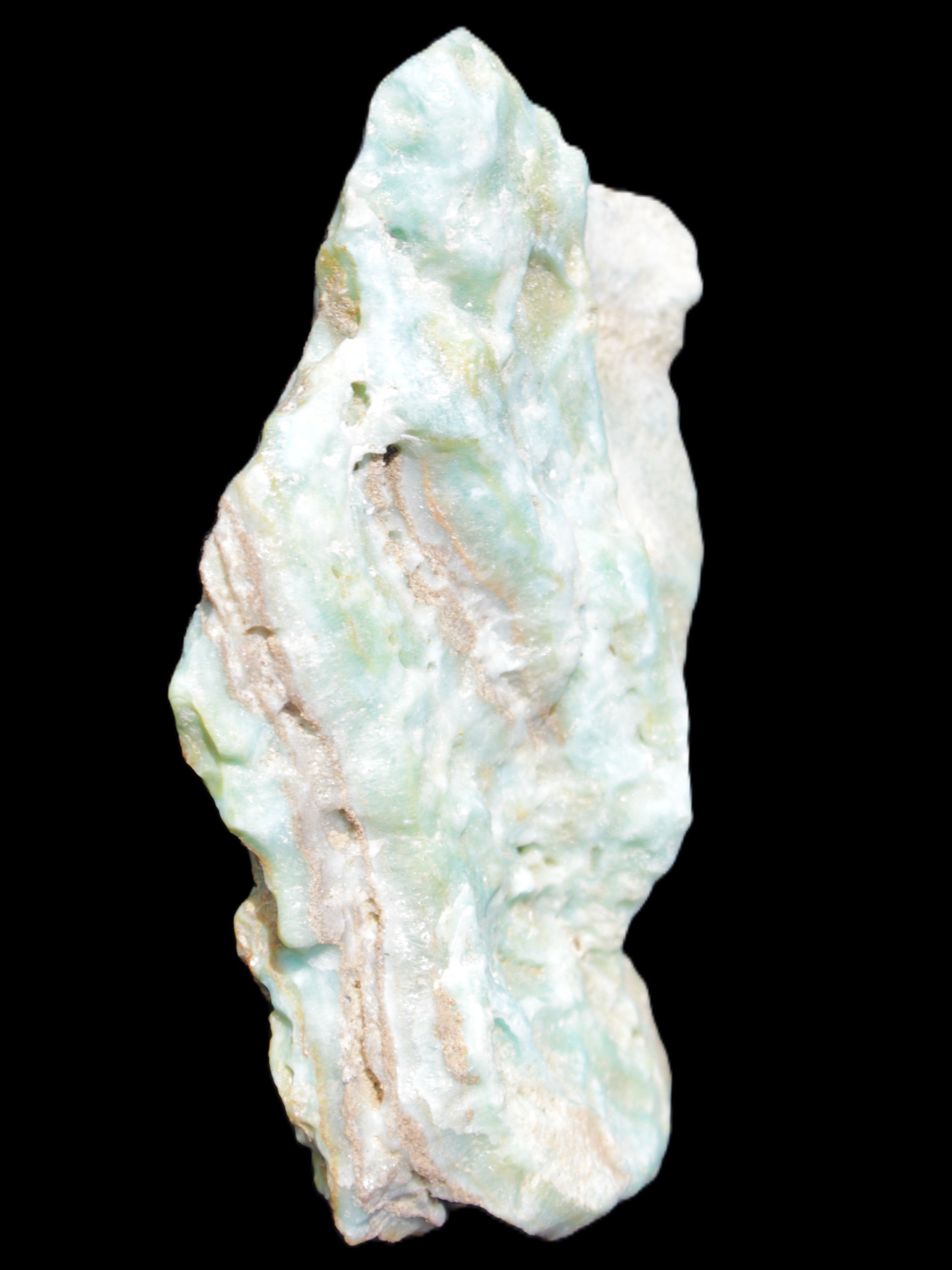 Blue Aragonite specimen 192*30*56mm 167g Rocks and Things Store