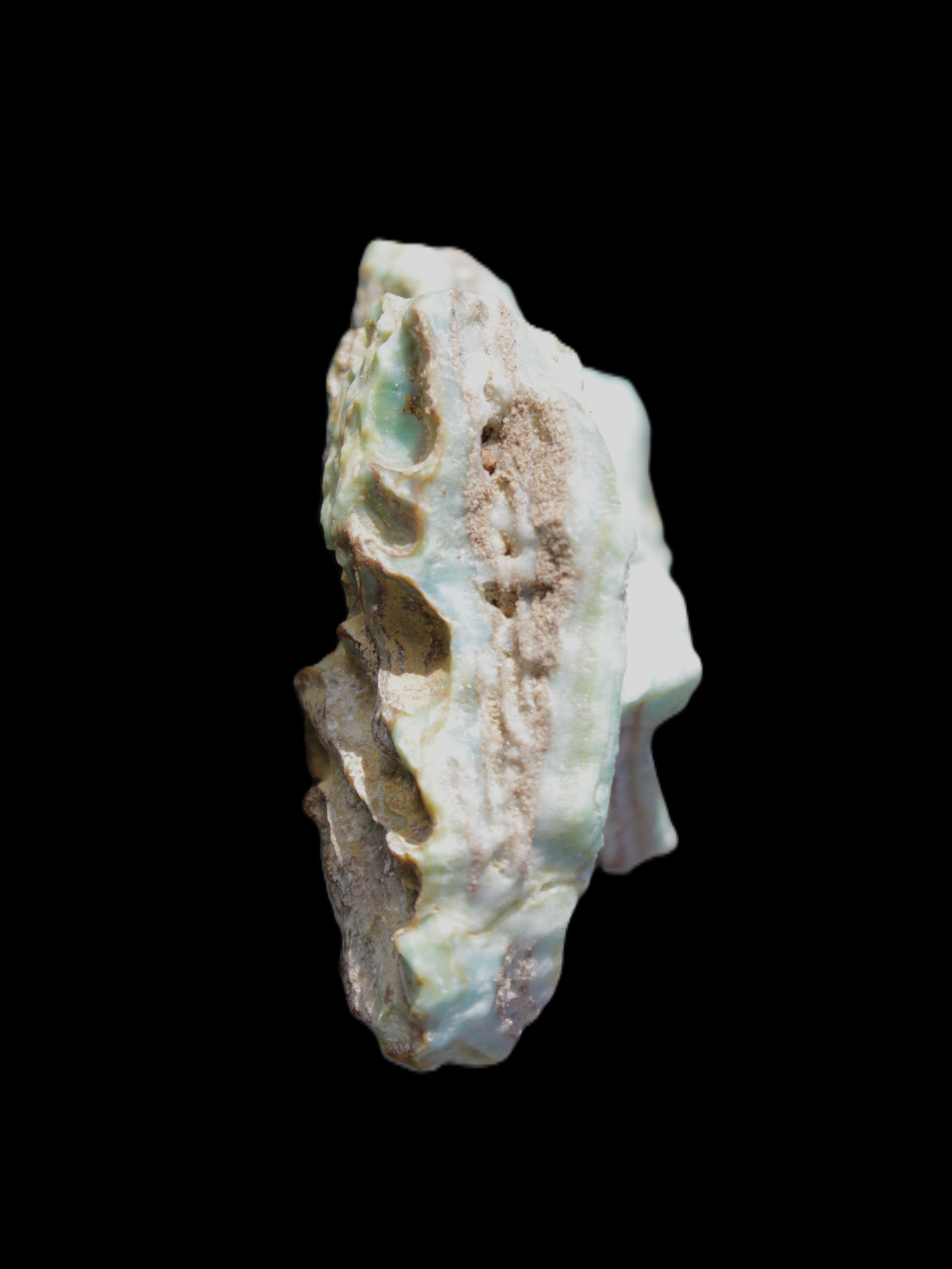 Blue Aragonite specimen 192*30*56mm 167g Rocks and Things Store