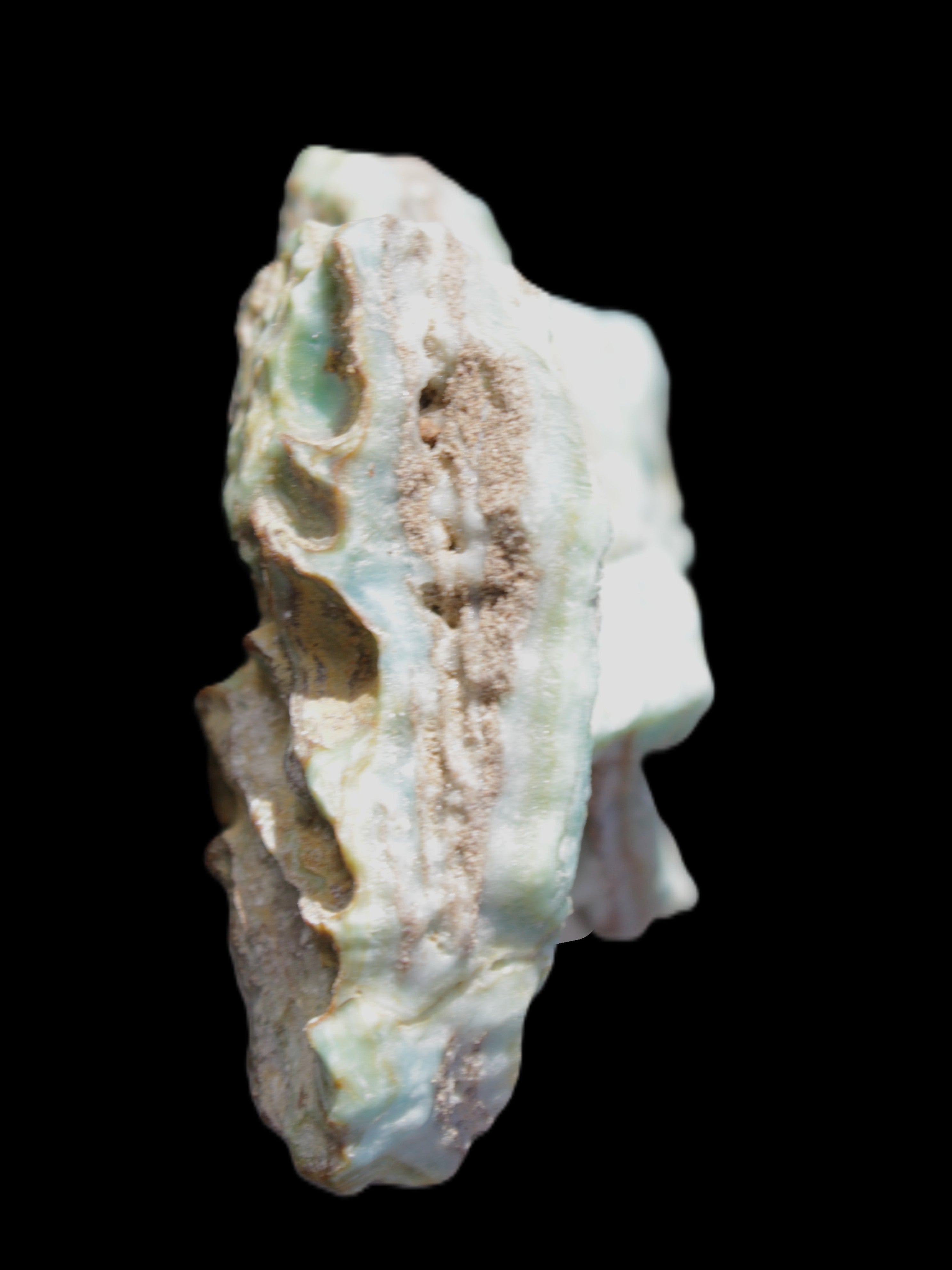 Blue Aragonite specimen 192*30*56mm 167g Rocks and Things Store