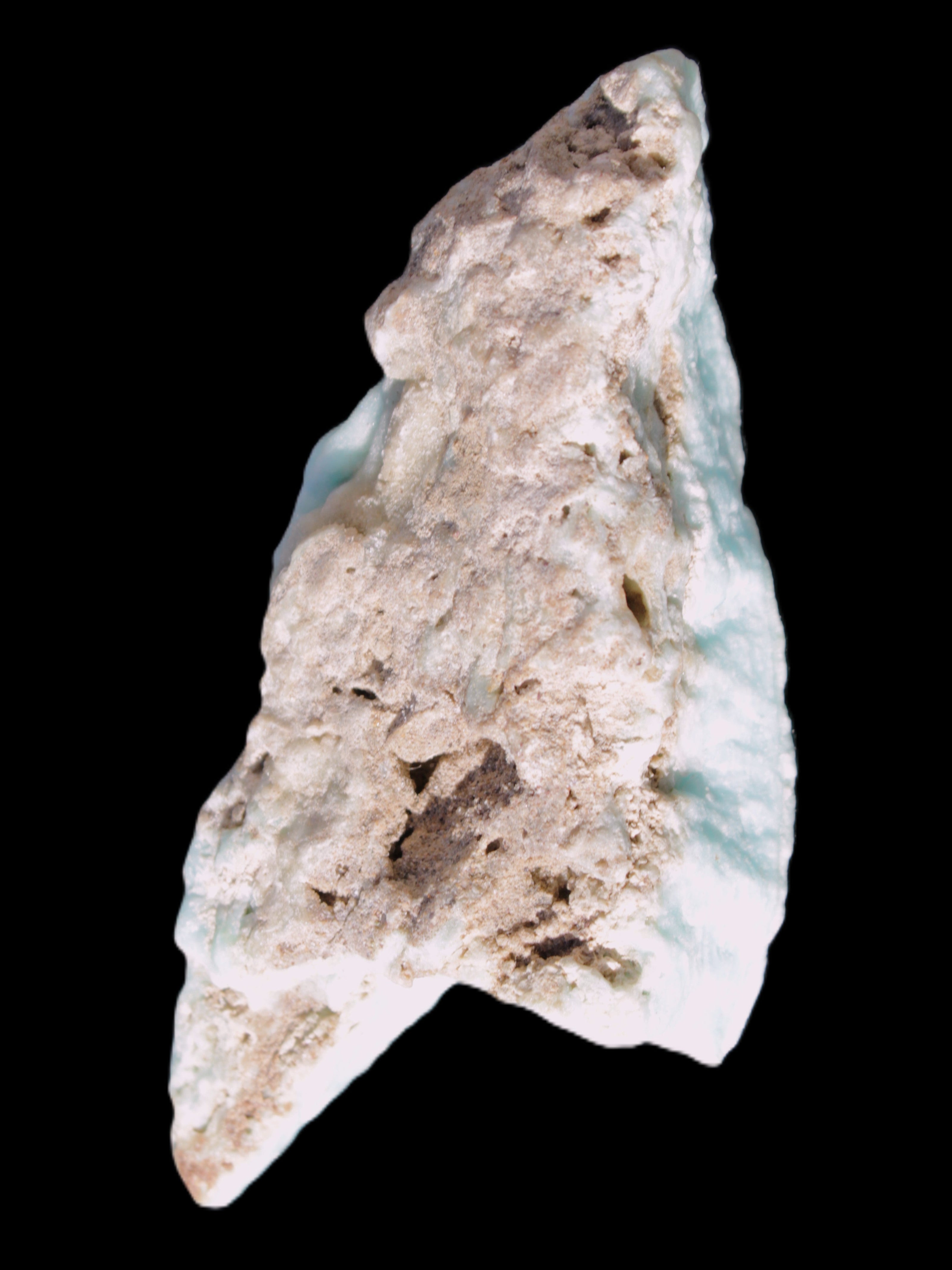 Blue Aragonite specimen 109*32*50mm 172g Rocks and Things Store