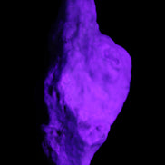 Blue Aragonite specimen 109*32*50mm 172g in UV light - Rocks and Things Store