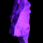 Blue Aragonite specimen 109*32*50mm 172g in UV light - Rocks and Things Store