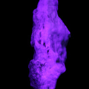 Blue Aragonite specimen 109*32*50mm 172g in UV light - Rocks and Things Store