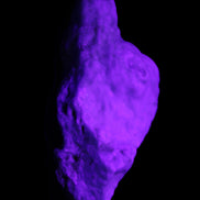 Blue Aragonite specimen 109*32*50mm 172g in UV light - Rocks and Things Store