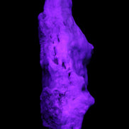 Blue Aragonite specimen 109*32*50mm 172g in UV light - Rocks and Things Store