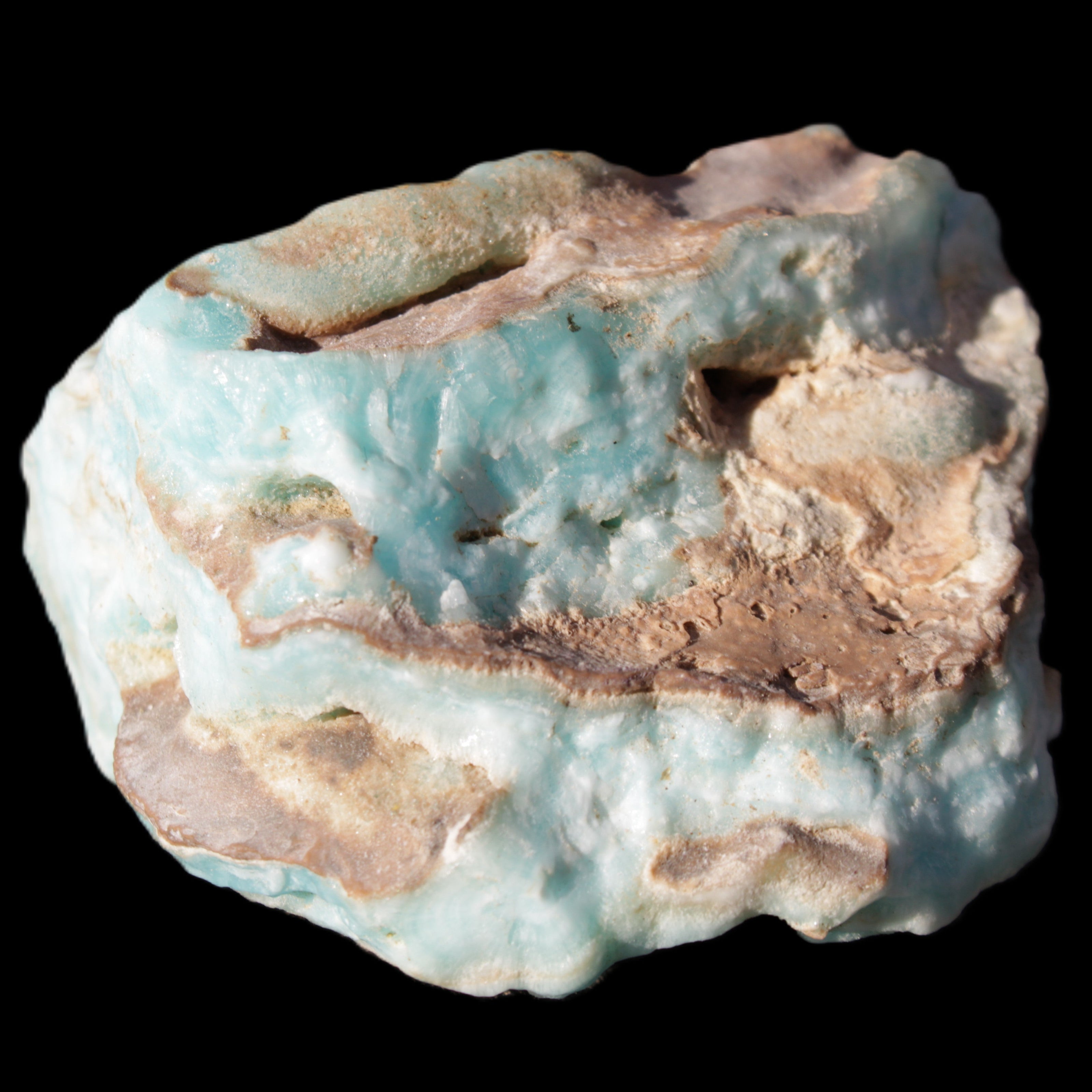 Blue Aragonite specimen 68*40*65mm 156g Rocks and Things Store