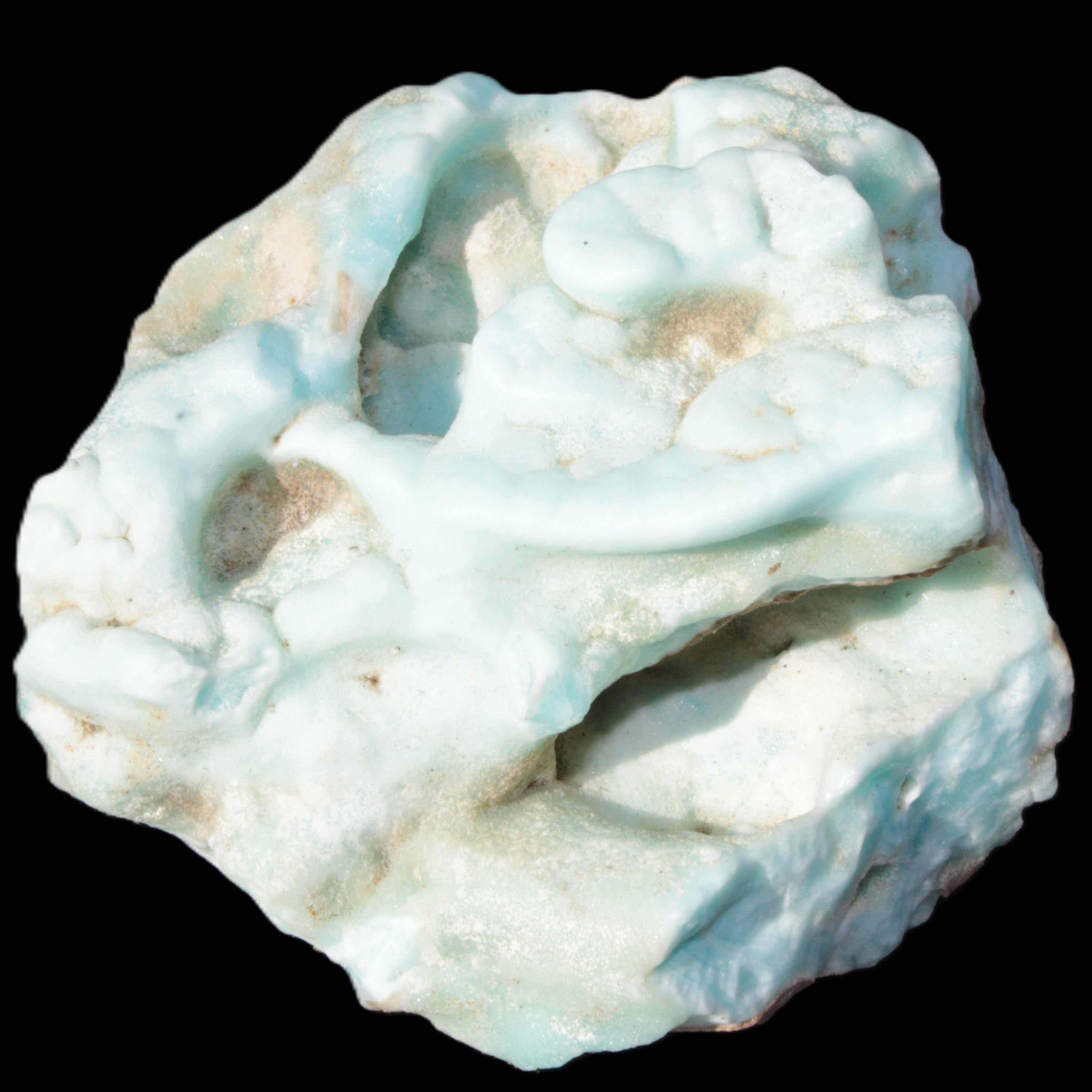 Blue Aragonite specimen 68*40*65mm 156g Rocks and Things Store