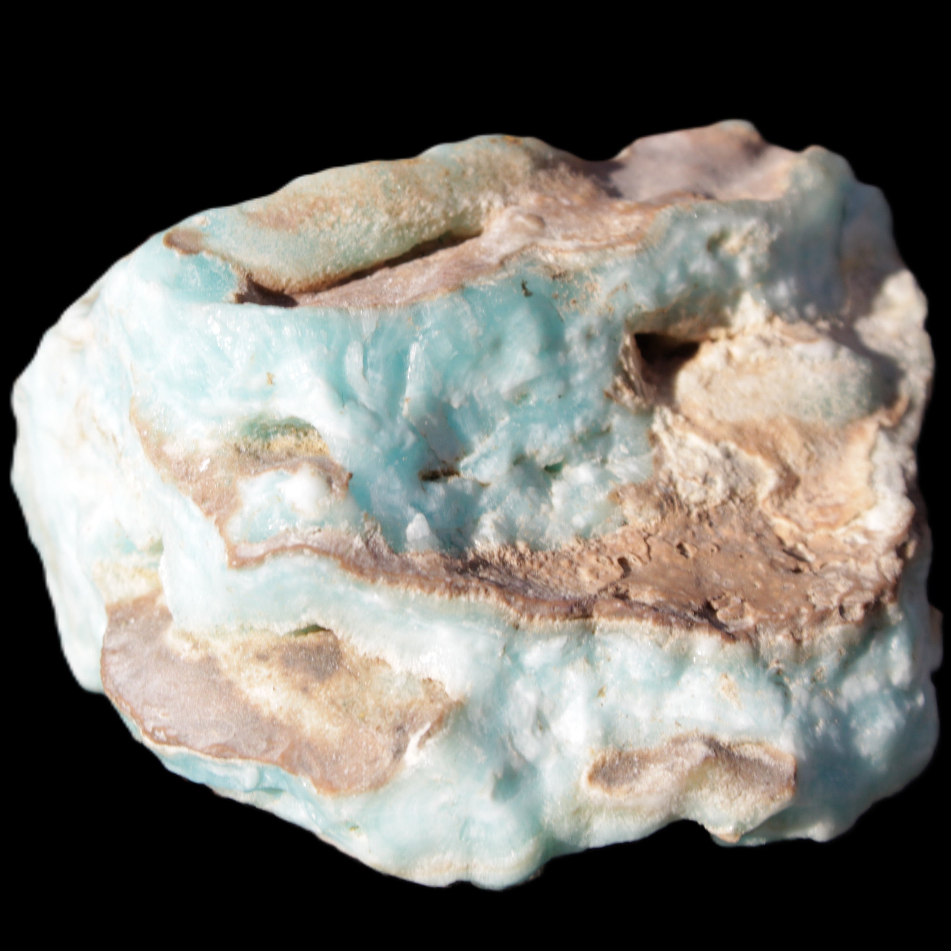 Blue Aragonite specimen 68*40*65mm 156g Rocks and Things Store