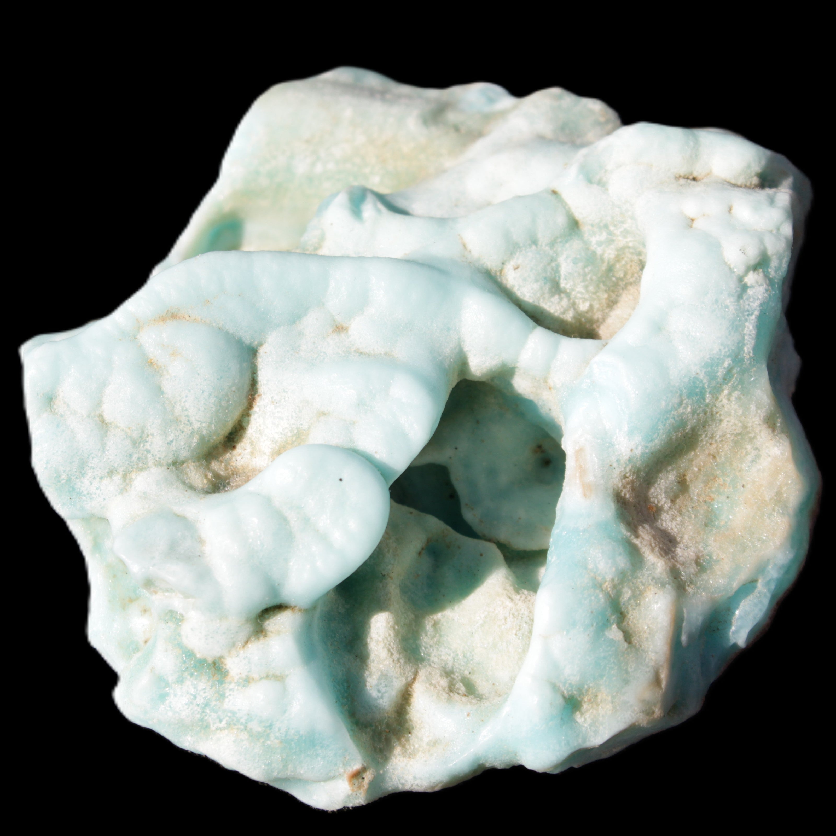 Blue Aragonite specimen 68*40*65mm 156g Rocks and Things Store