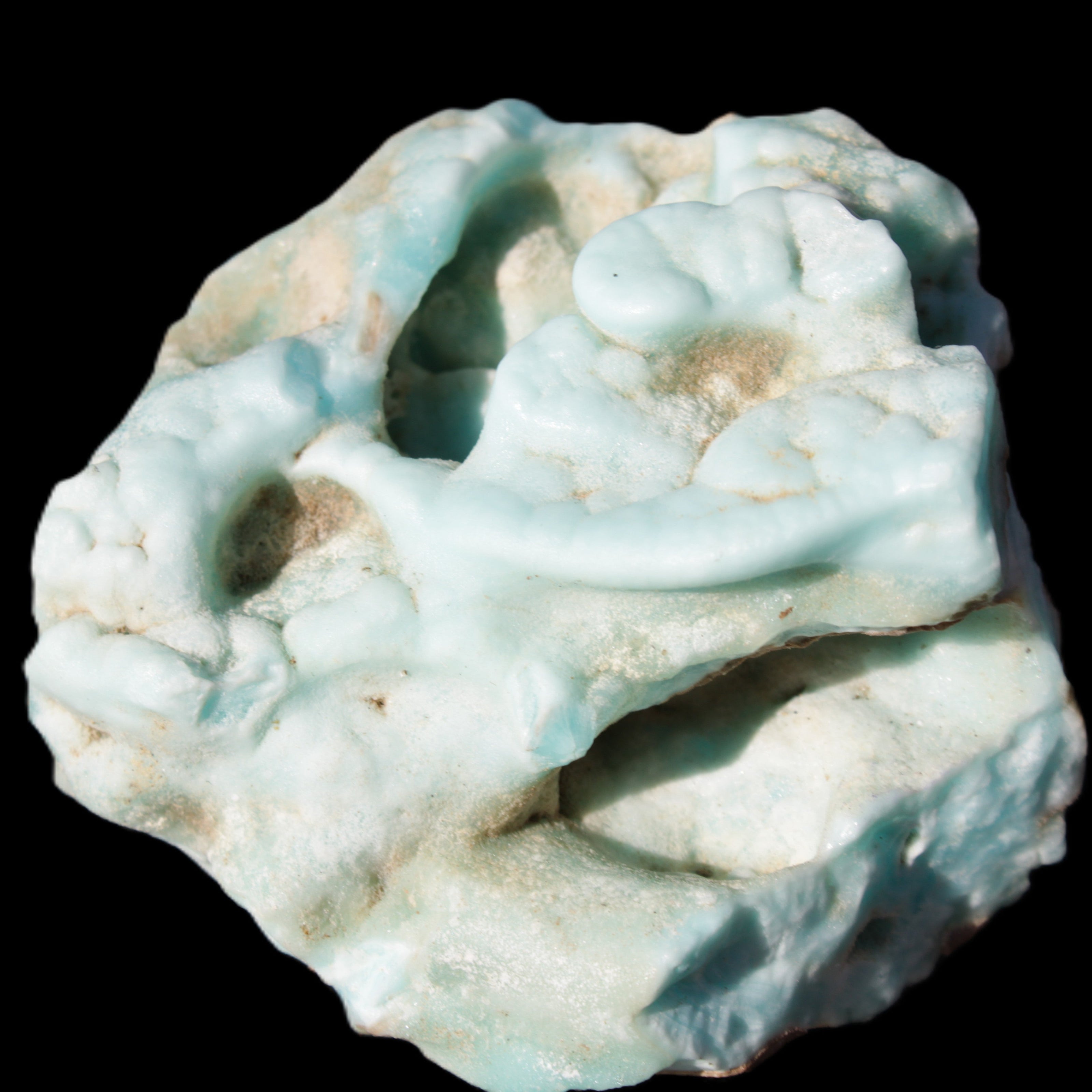 Blue Aragonite specimen 68*40*65mm 156g Rocks and Things Store