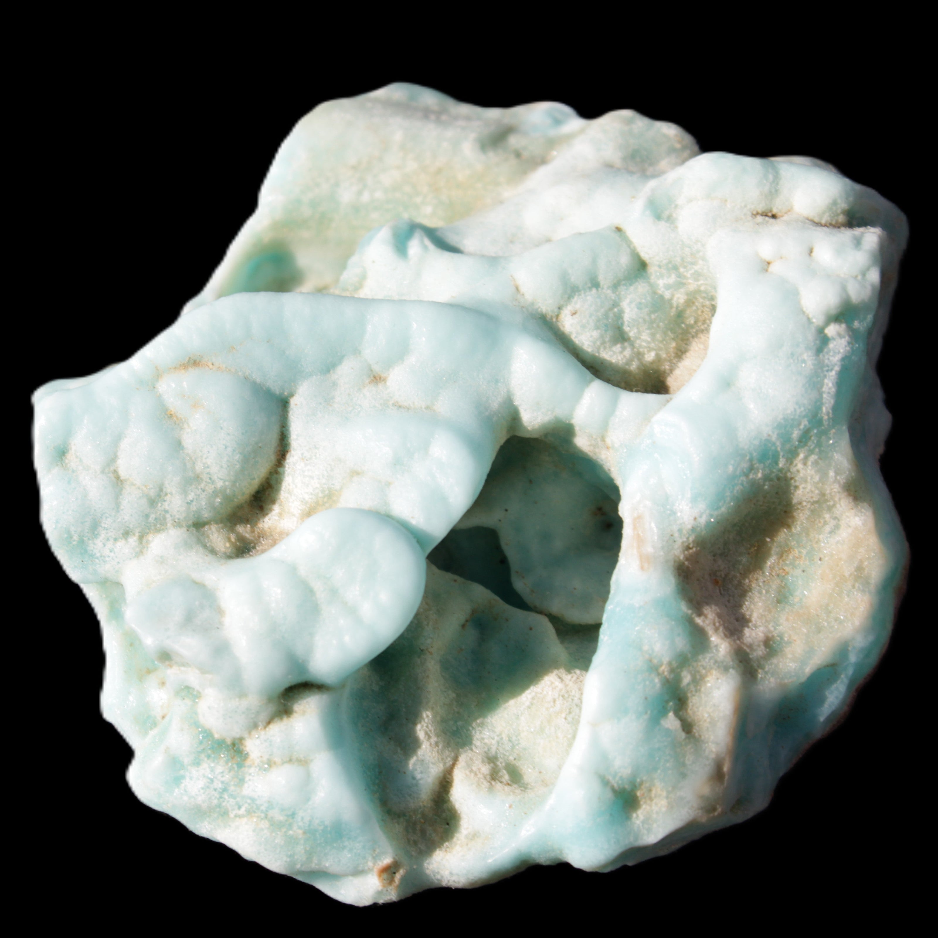 Blue Aragonite specimen 68*40*65mm 156g Rocks and Things Store