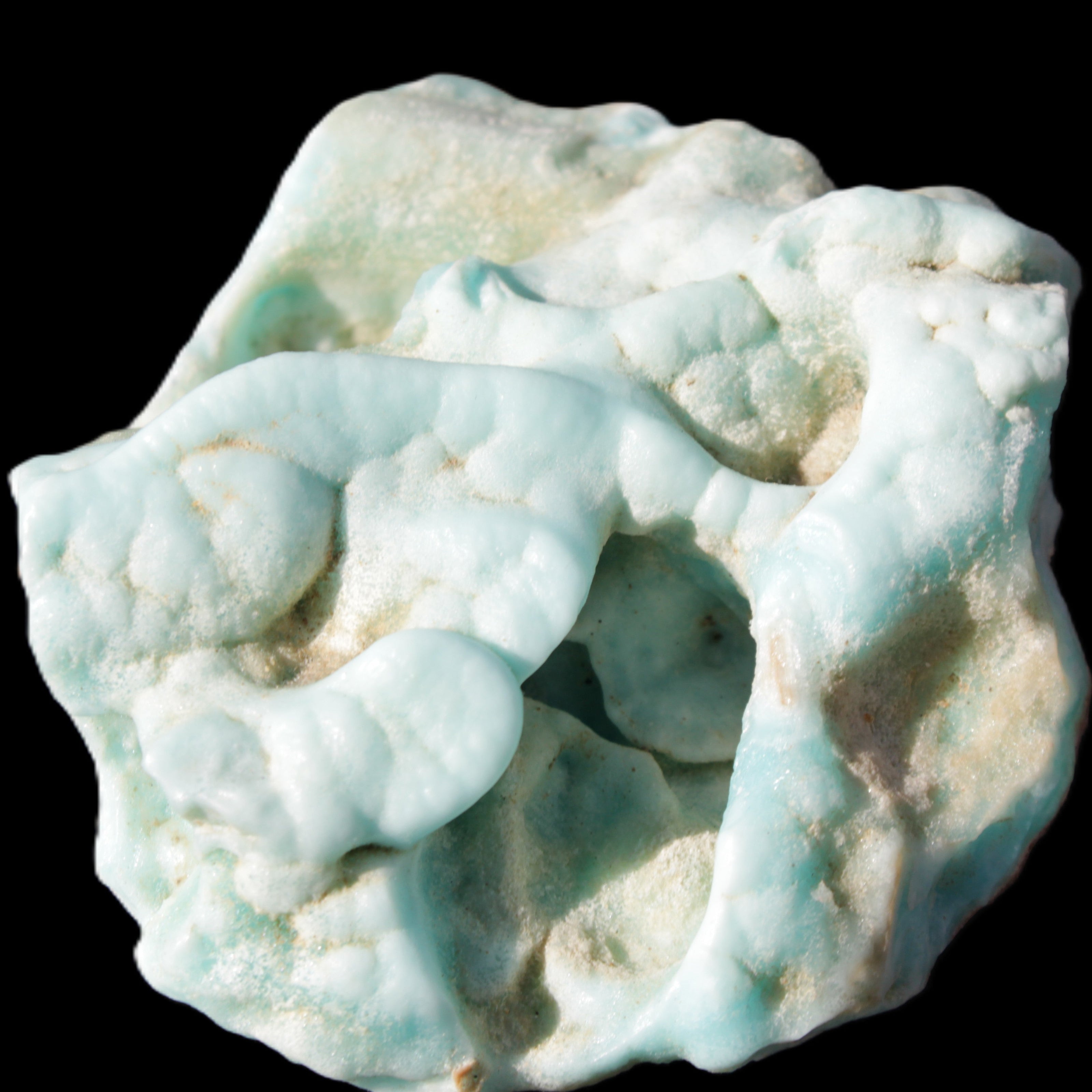 Blue Aragonite specimen 68*40*65mm 156g Rocks and Things Store