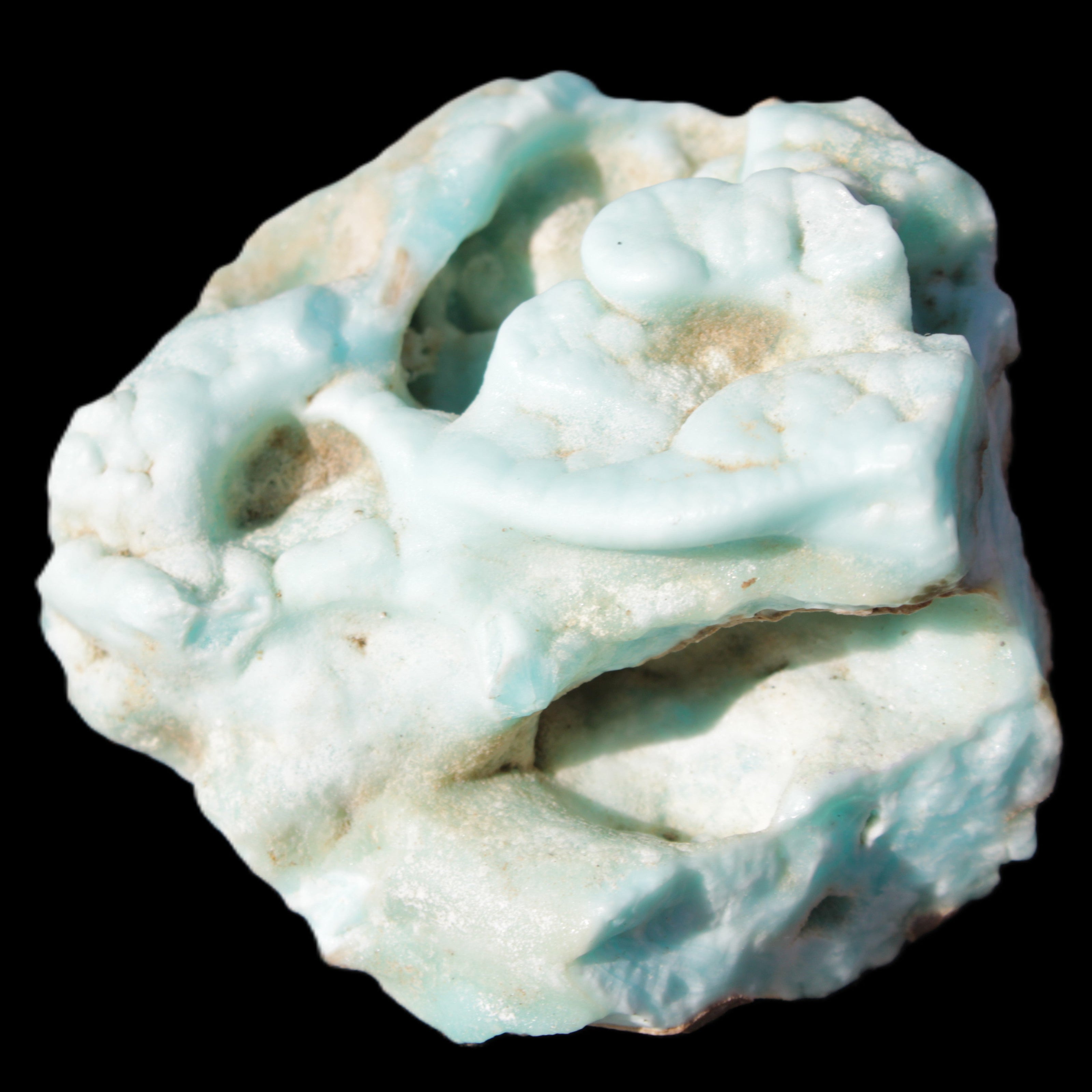 Blue Aragonite specimen 68*40*65mm 156g Rocks and Things Store