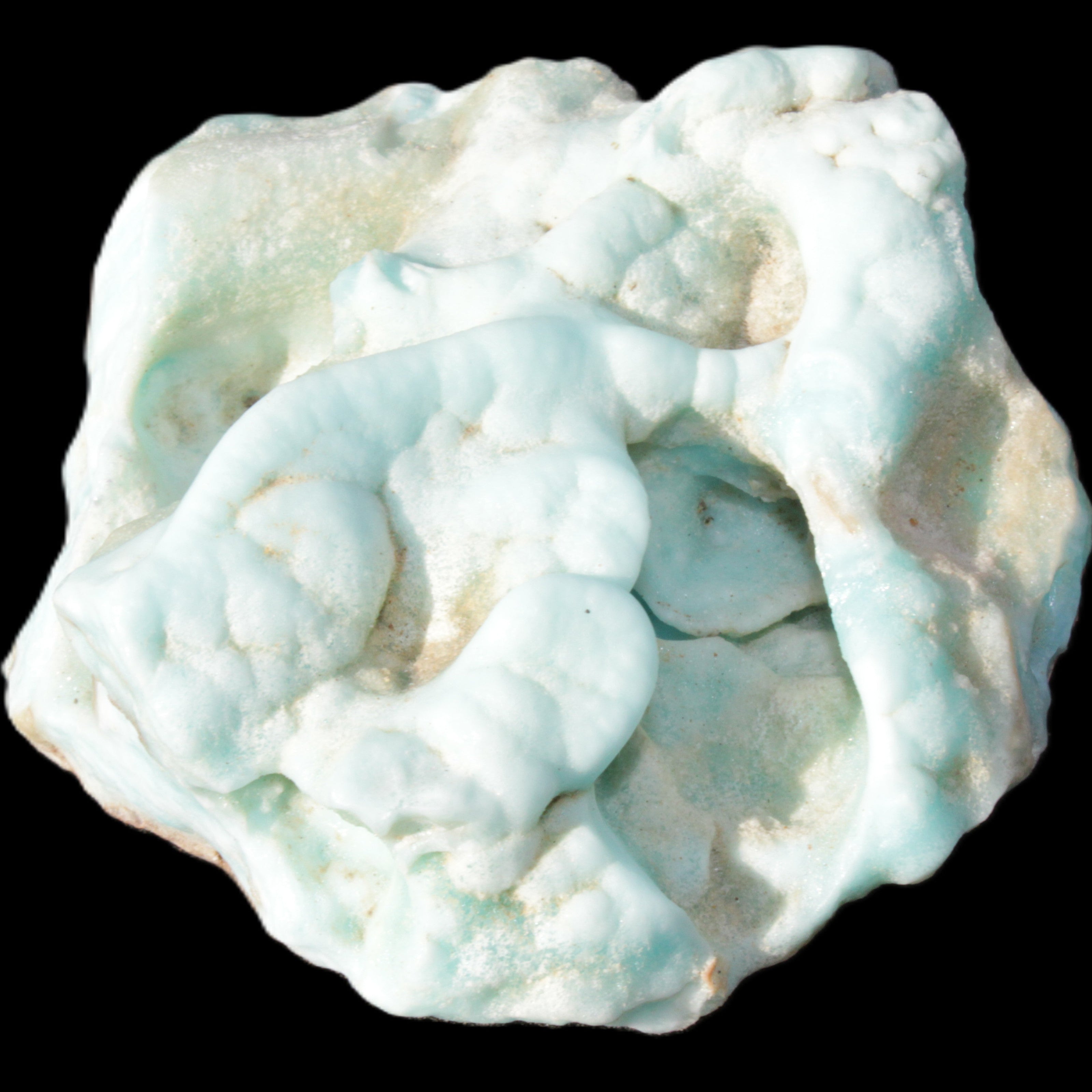 Blue Aragonite specimen 68*40*65mm 156g Rocks and Things Store