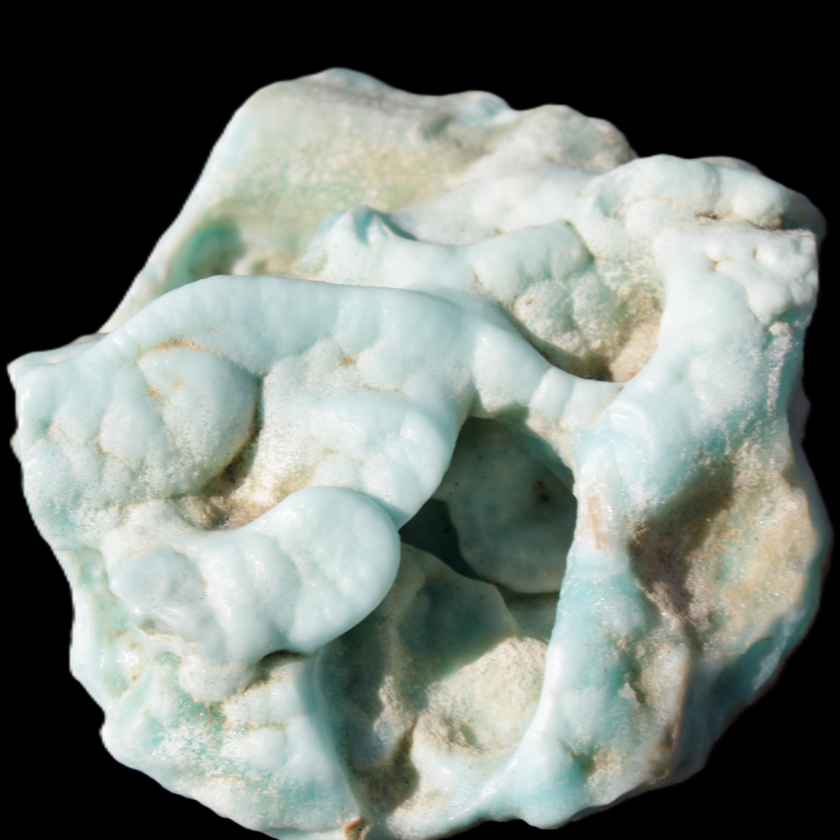 Blue Aragonite specimen 68*40*65mm 156g Rocks and Things Store