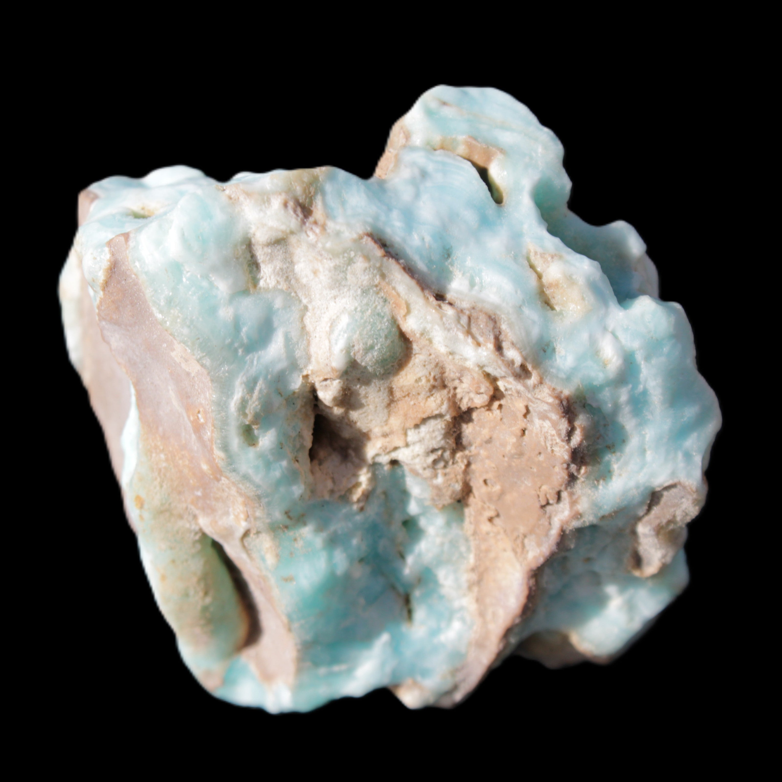 Blue Aragonite specimen 68*40*65mm 156g Rocks and Things Store