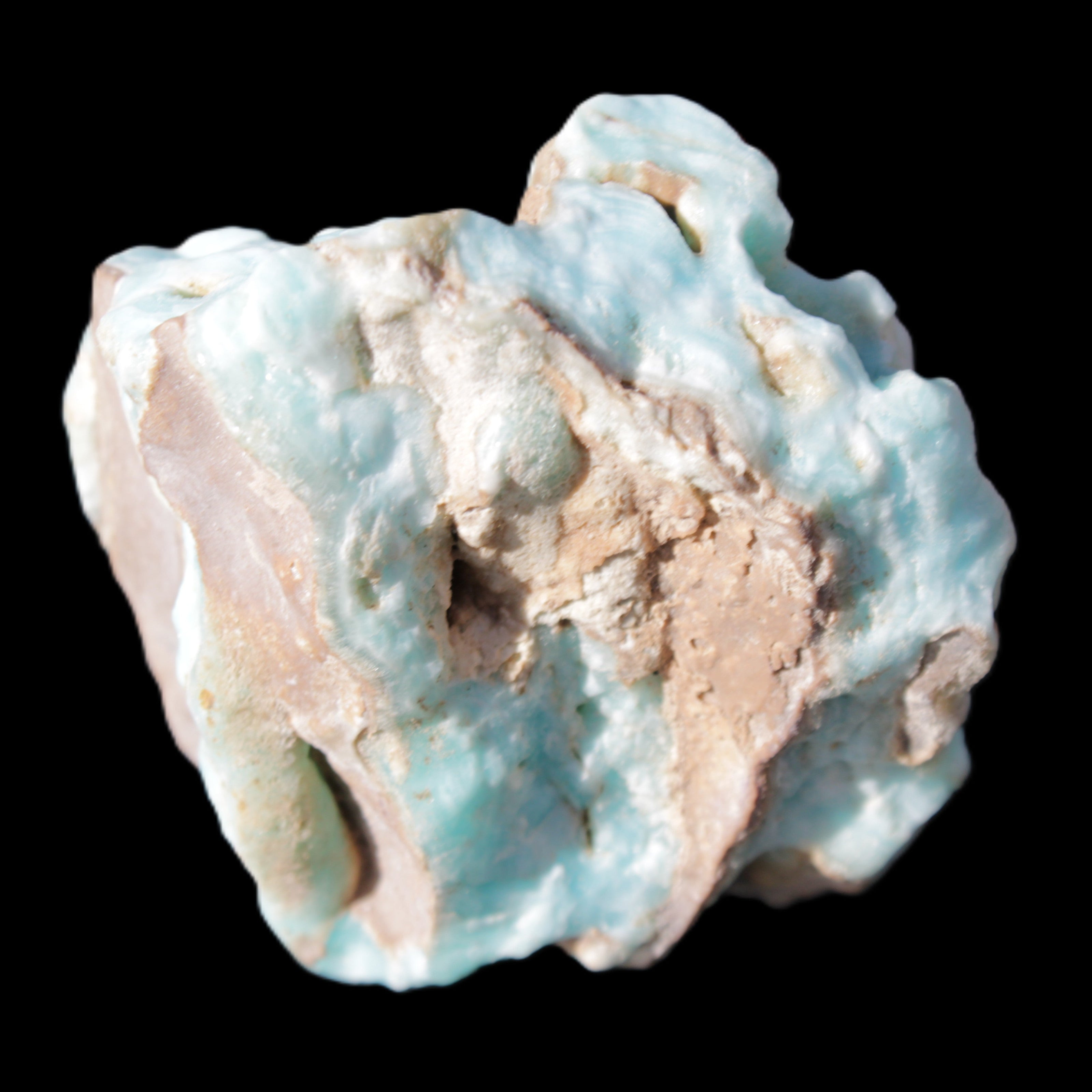 Blue Aragonite specimen 68*40*65mm 156g Rocks and Things Store