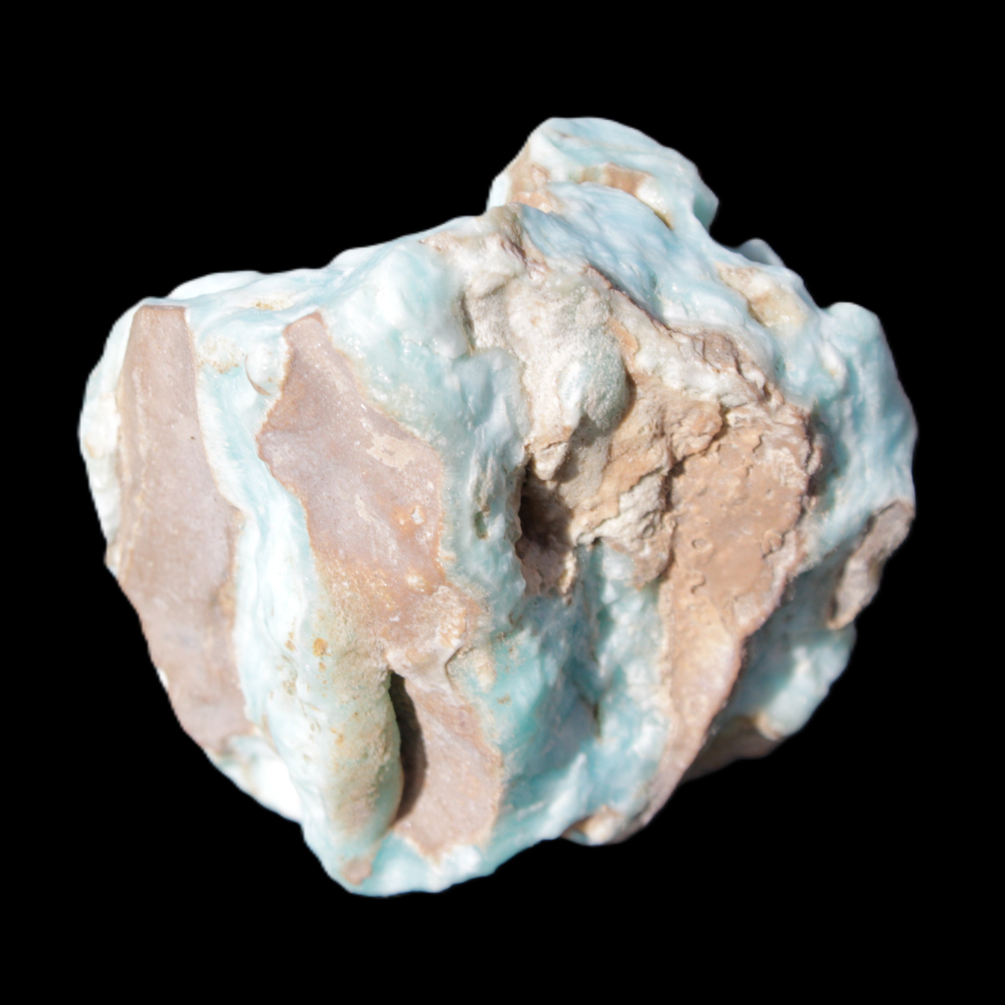 Blue Aragonite specimen 68*40*65mm 156g Rocks and Things Store