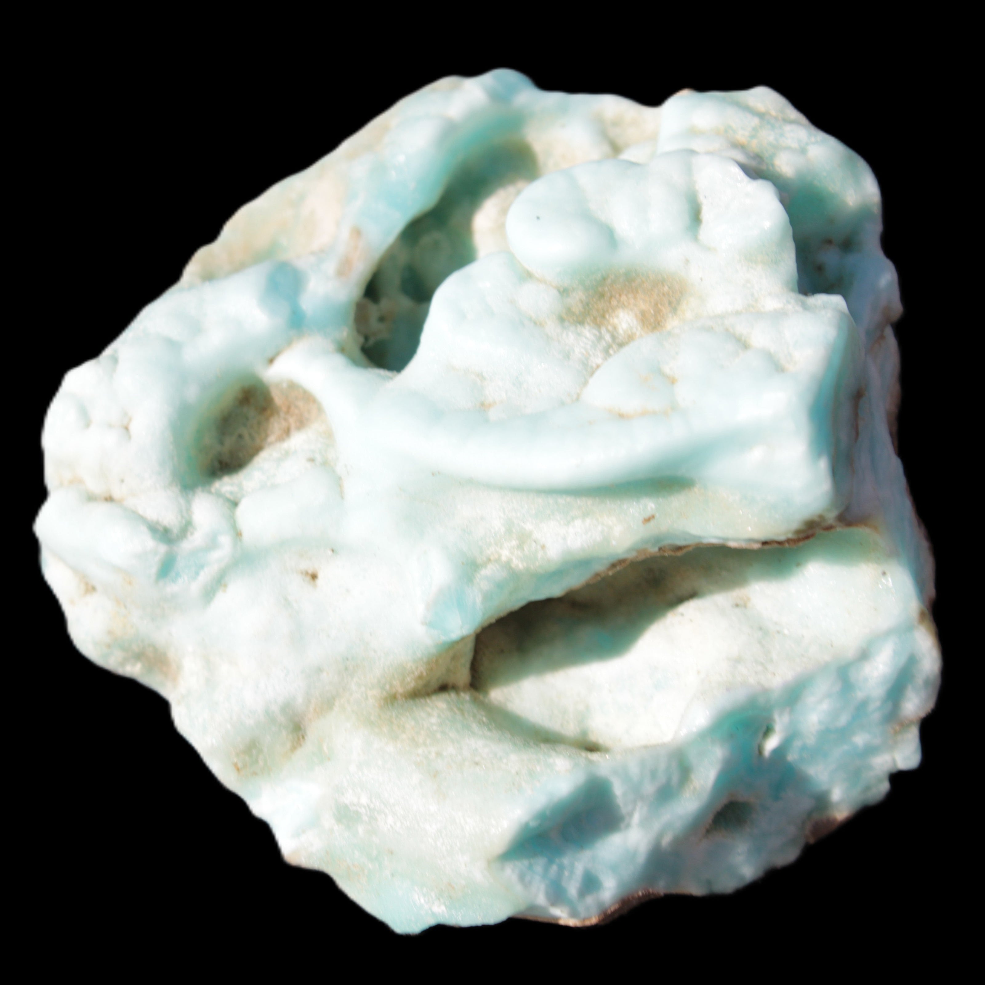 Blue Aragonite specimen 68*40*65mm 156g Rocks and Things Store