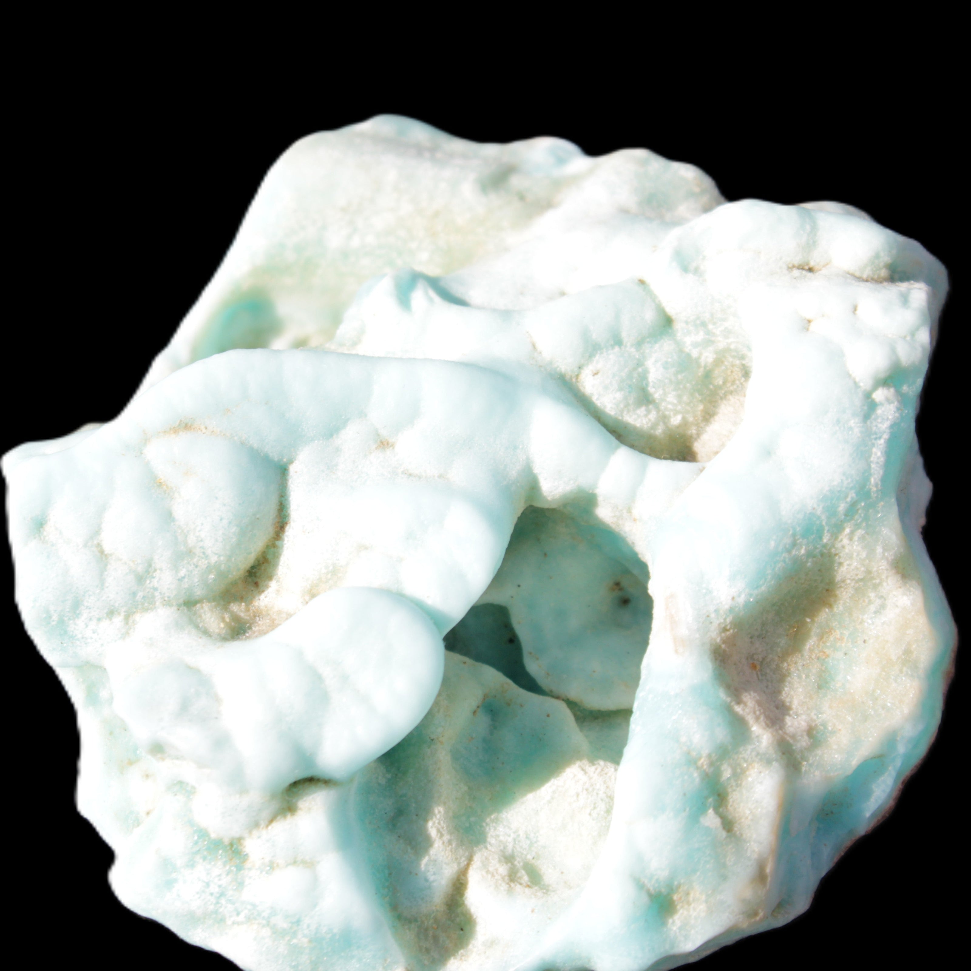 Blue Aragonite specimen 68*40*65mm 156g Rocks and Things Store