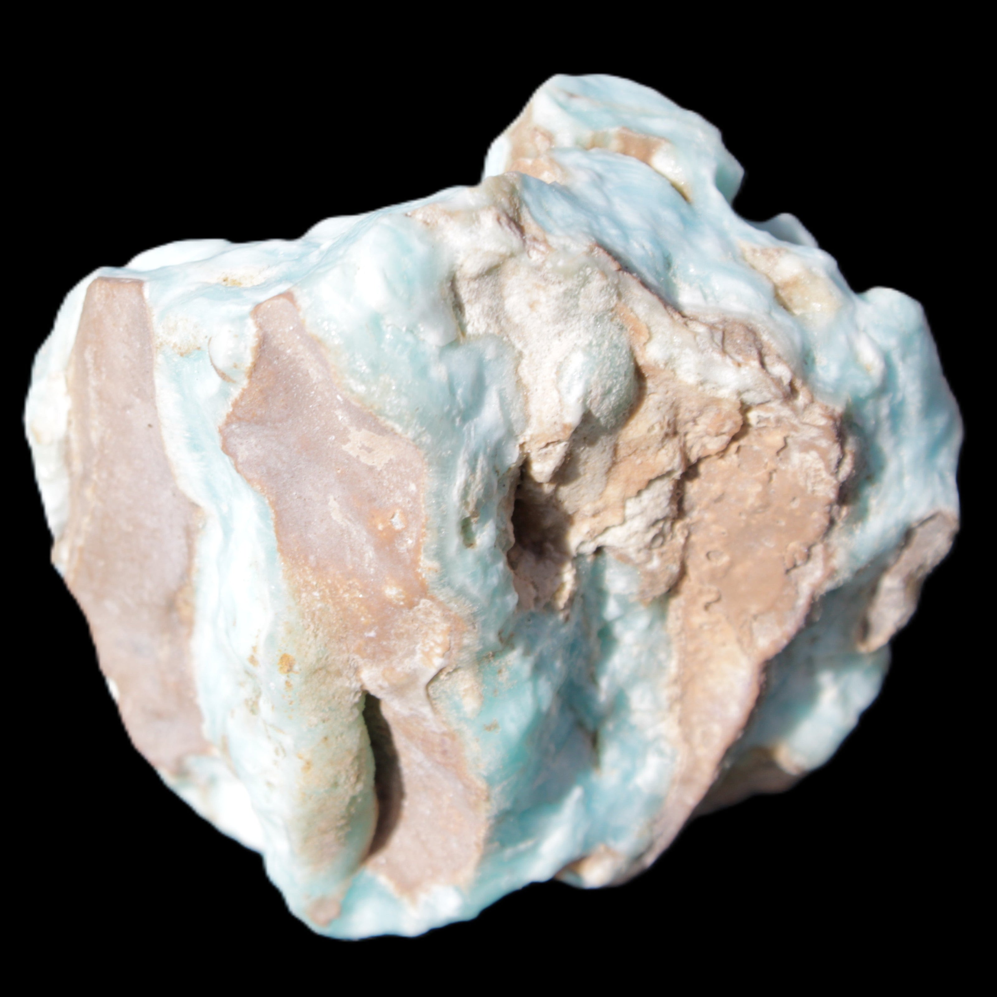 Blue Aragonite specimen 68*40*65mm 156g Rocks and Things Store