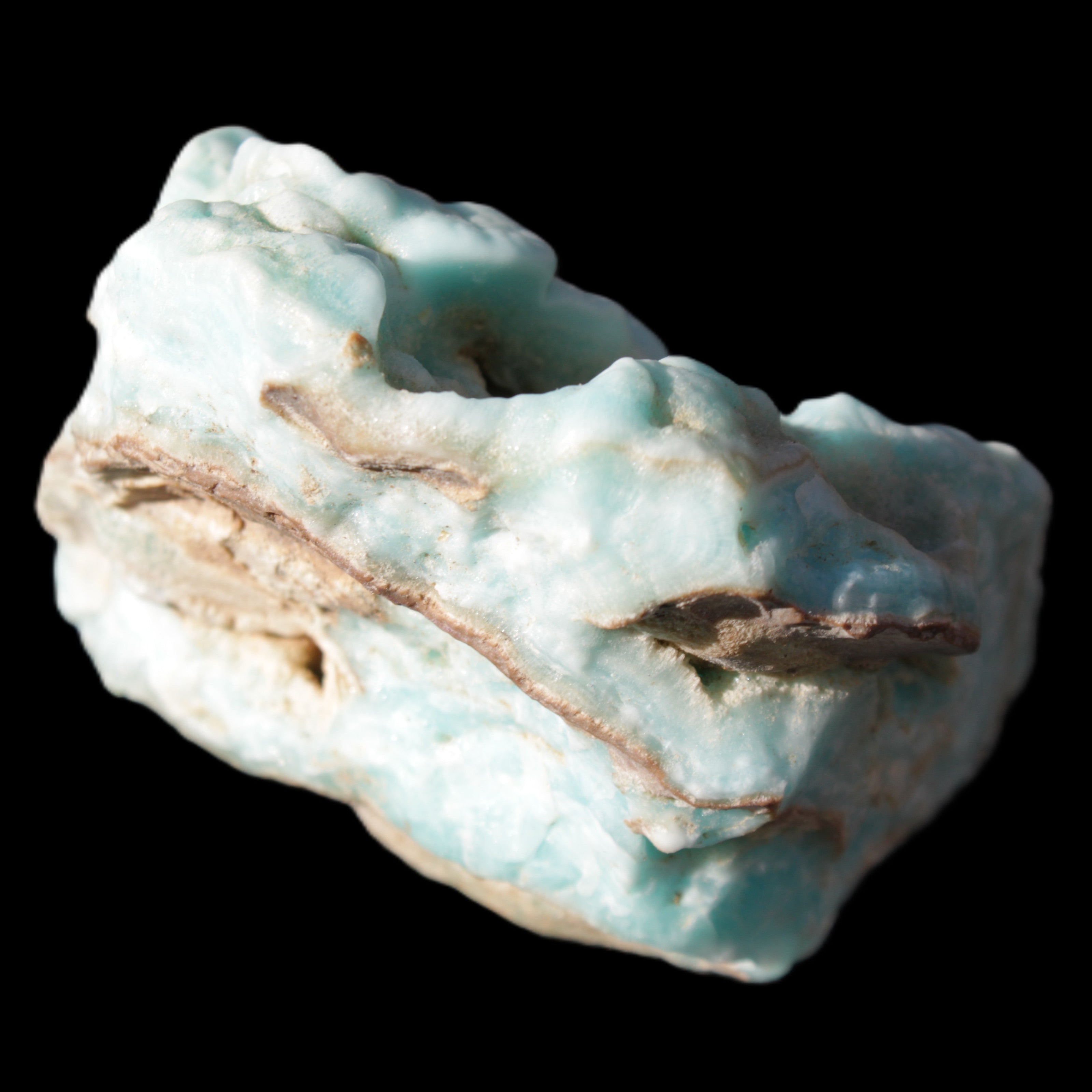 Blue Aragonite specimen 68*40*65mm 156g Rocks and Things Store