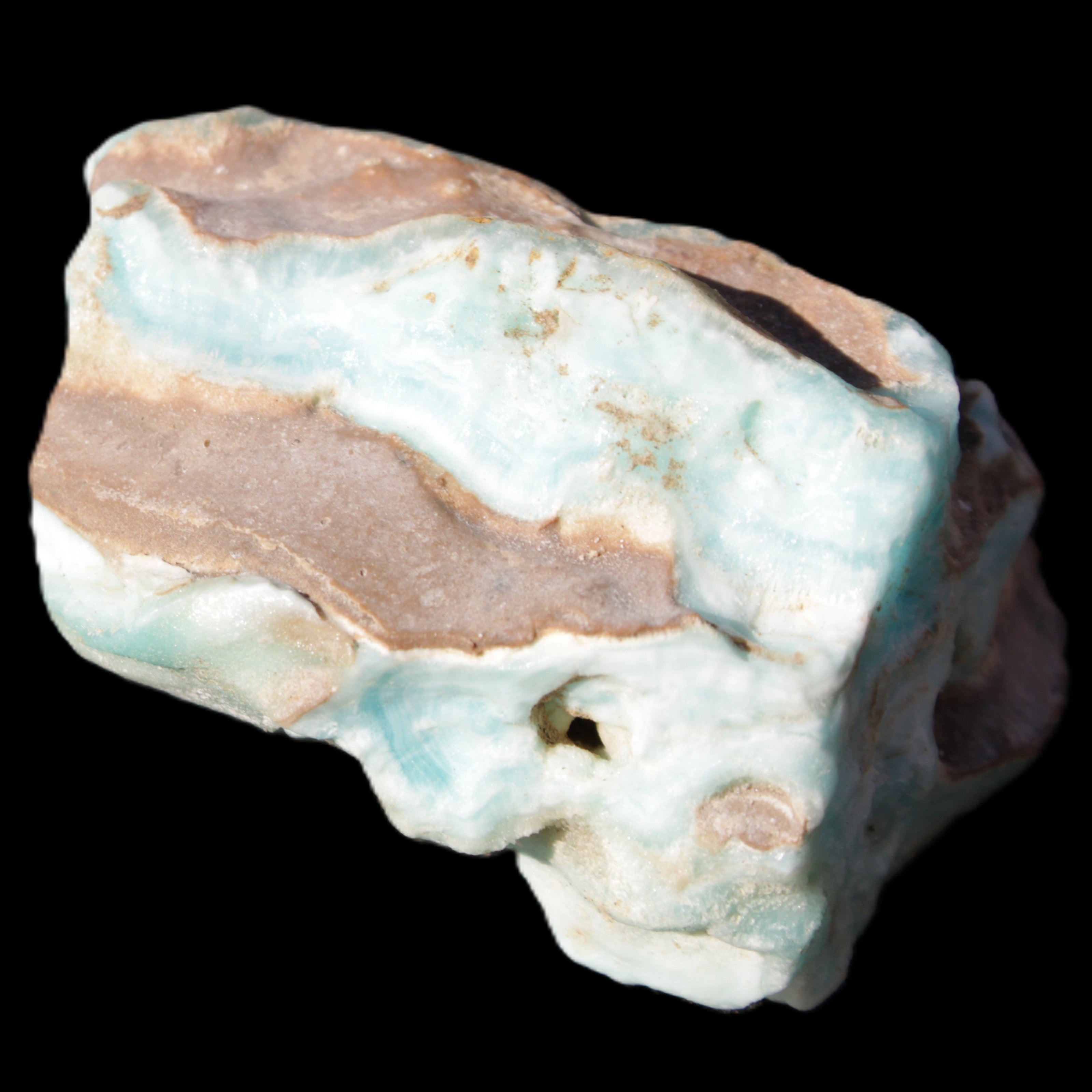 Blue Aragonite specimen 68*40*65mm 156g Rocks and Things Store