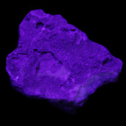 Blue Aragonite specimen 59*34*44mm 88.5g in UV light - Rocks and Things Store