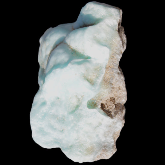 Blue Aragonite specimen 59*34*44mm 88.5g in sunlight - Rocks and Things Store
