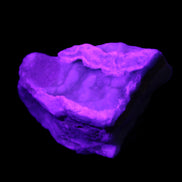 Blue Aragonite specimen 65*38*48mm 141g in UV light - Rocks and Things Store