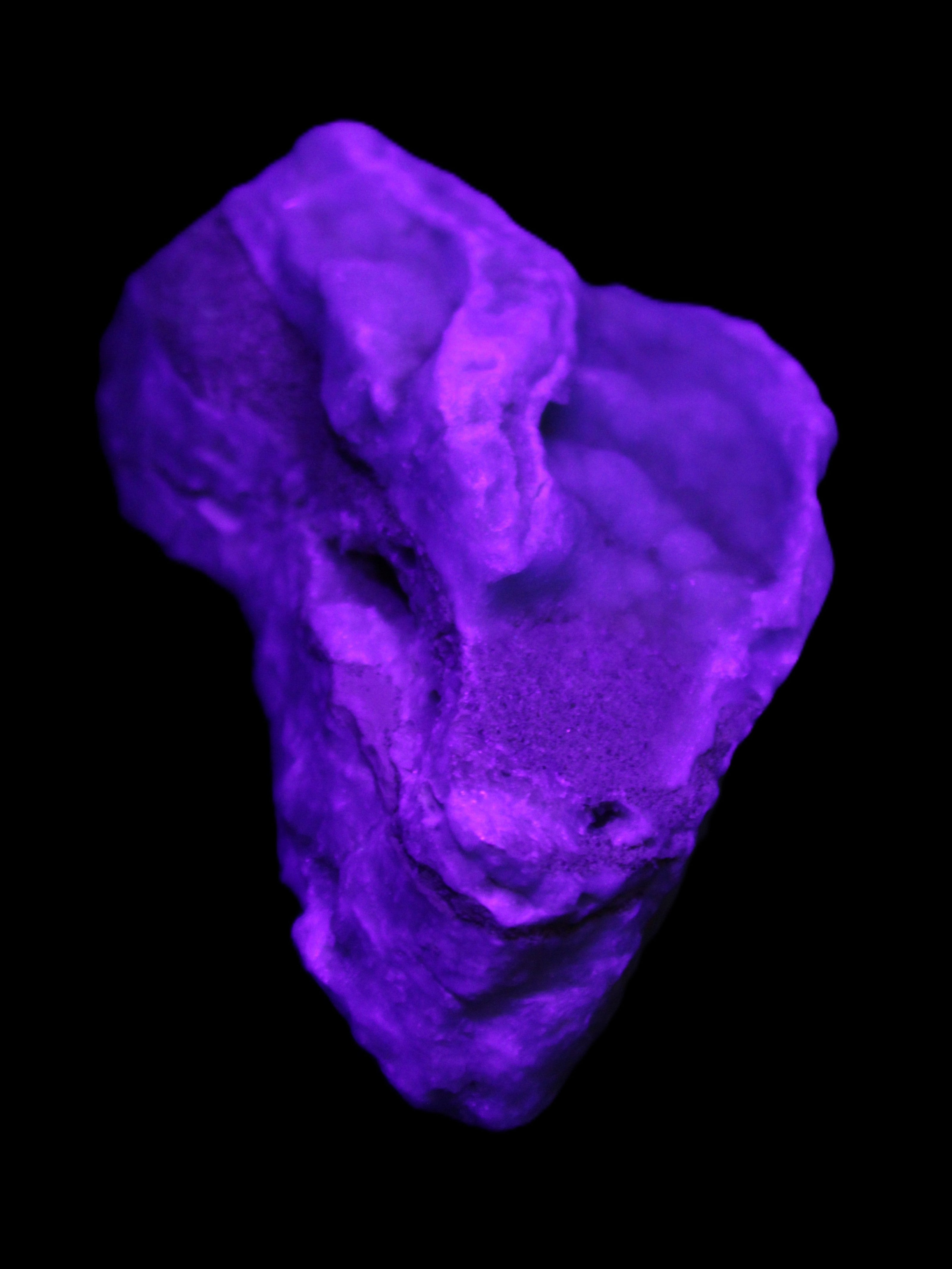 Blue Aragonite specimen 65*38*48mm 141g in sunlight - Rocks and Things Store