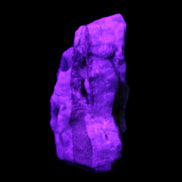 Blue Aragonite specimen 65*38*48mm 141g in UV light - Rocks and Things Store