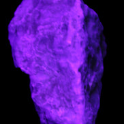 Blue Aragonite specimen 65*38*48mm 141g in UV light - Rocks and Things Store