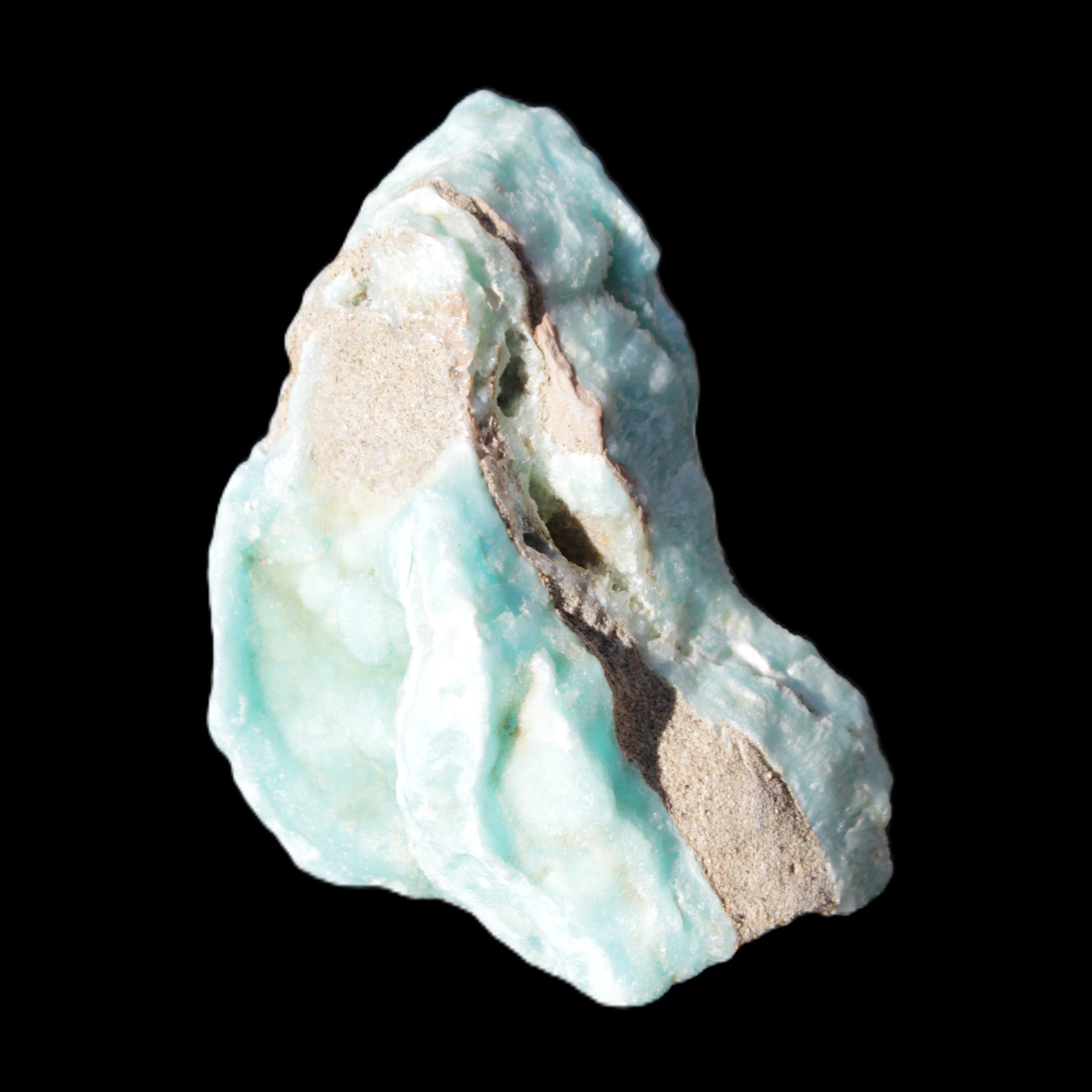 Blue Aragonite specimen 65*38*48mm 141g Rocks and Things Store