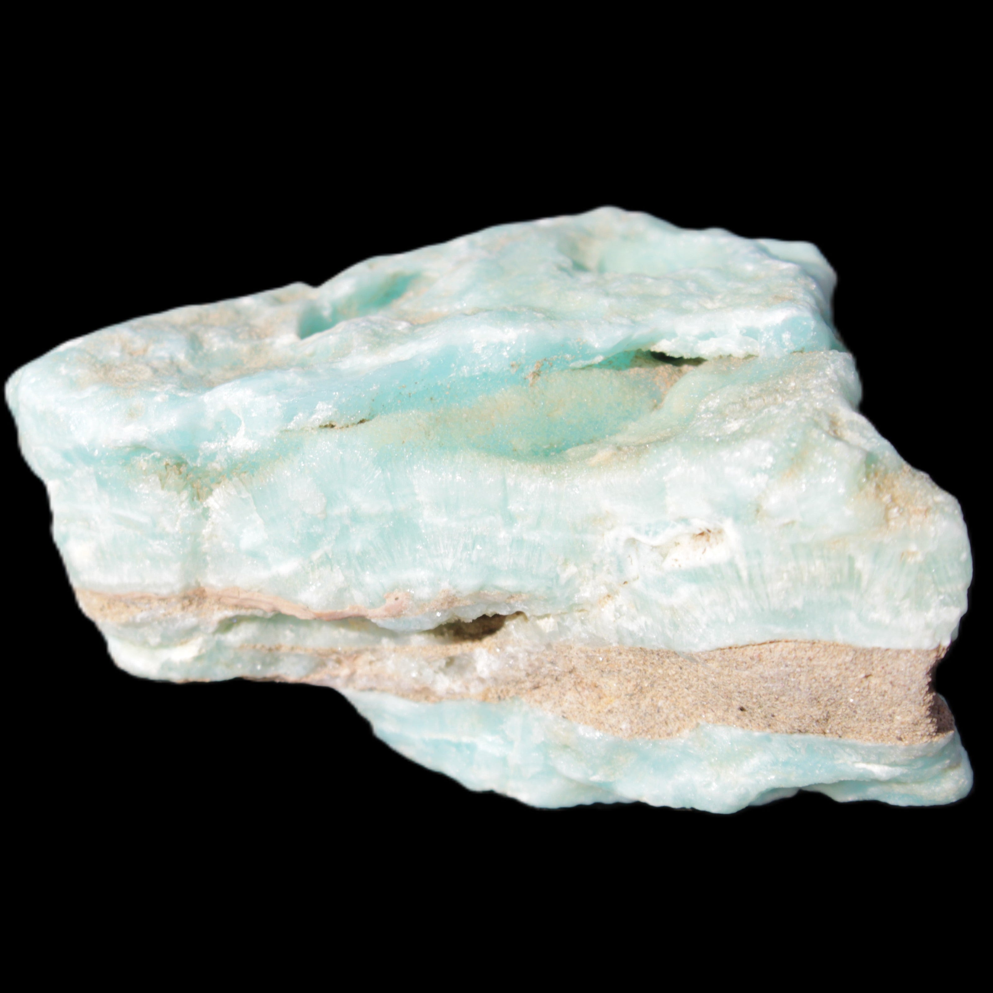 Blue Aragonite specimen 65*38*48mm 141g Rocks and Things Store