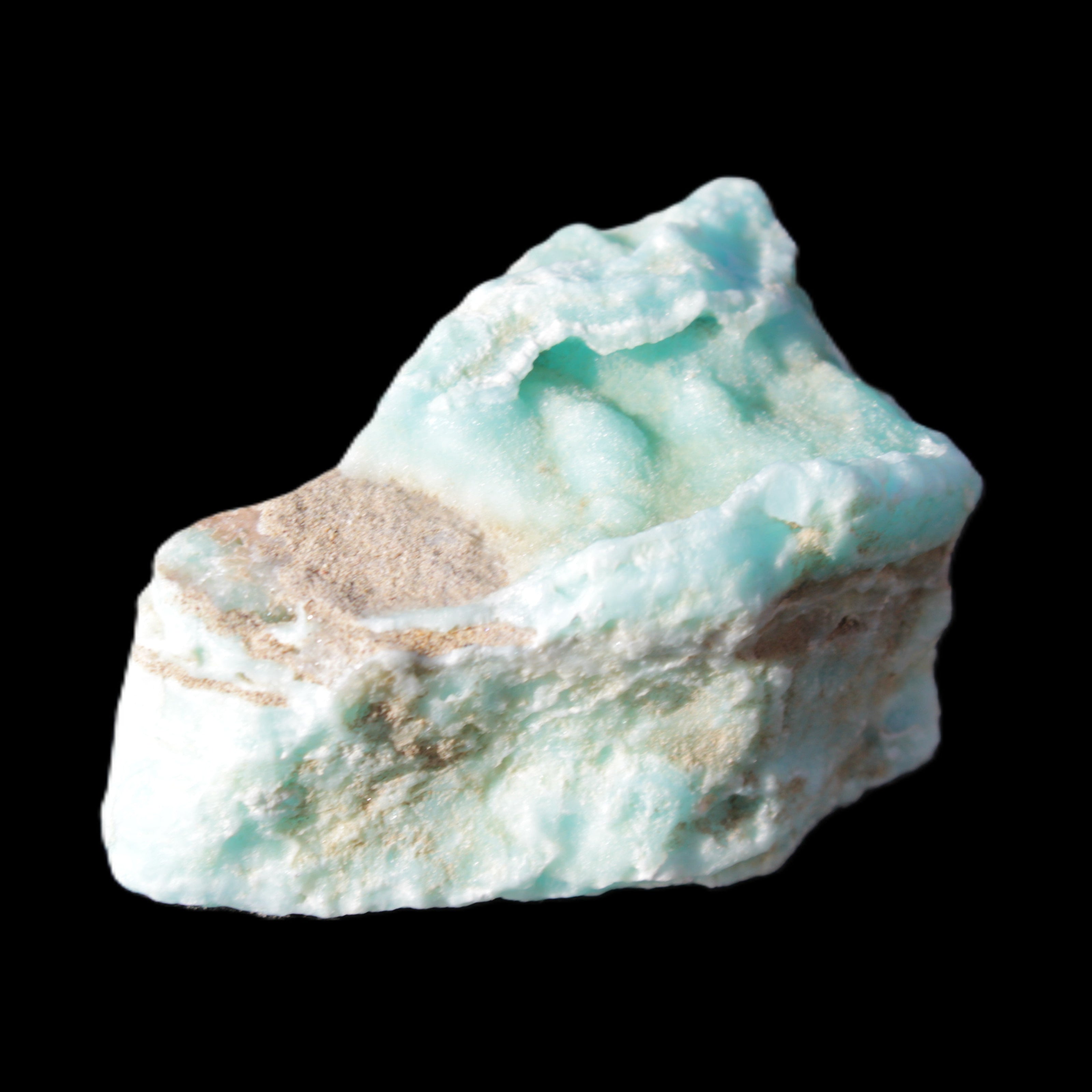 Blue Aragonite specimen 65*38*48mm 141g Rocks and Things Store