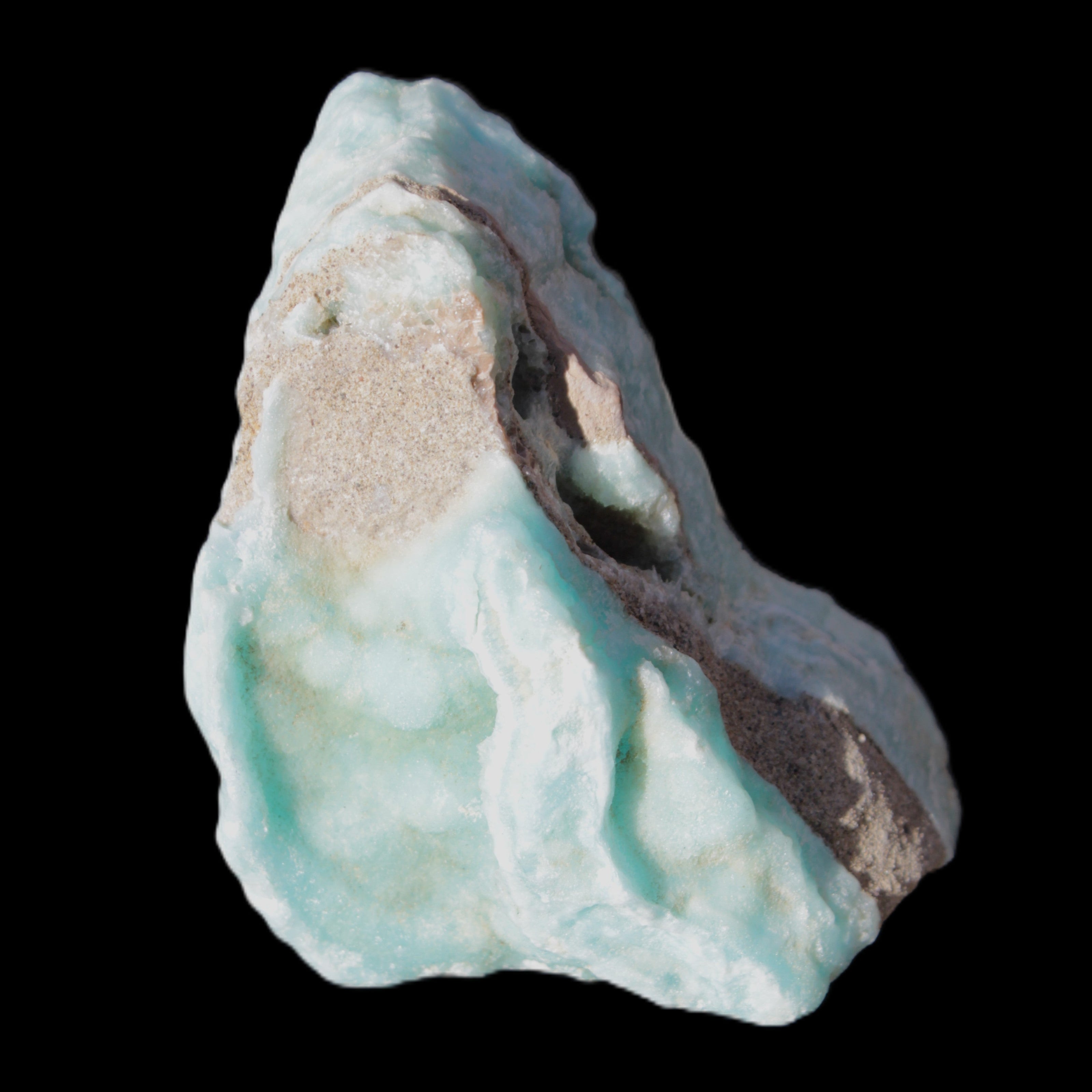 Blue Aragonite specimen 65*38*48mm 141g Rocks and Things Store