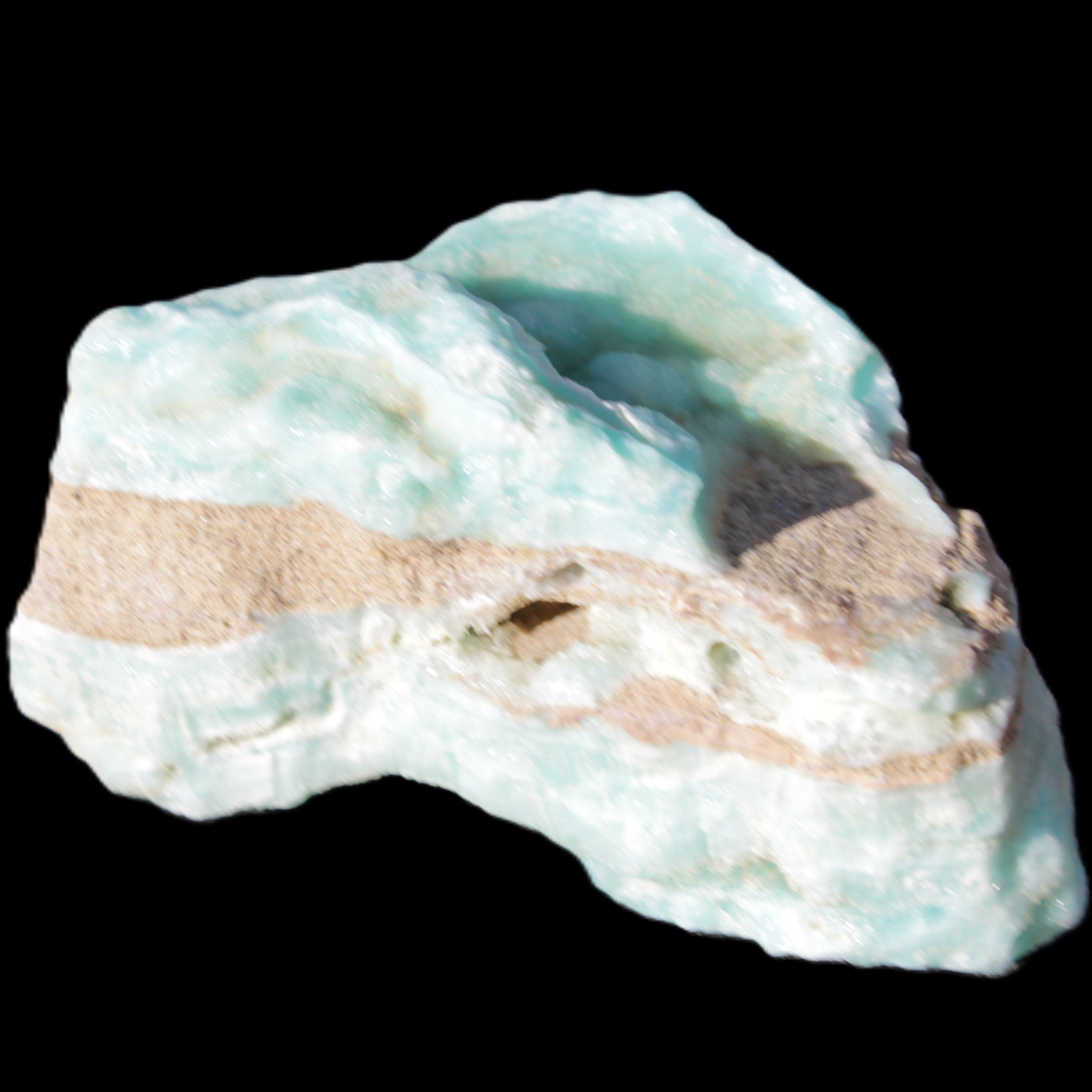 Blue Aragonite specimen 65*38*48mm 141g Rocks and Things Store