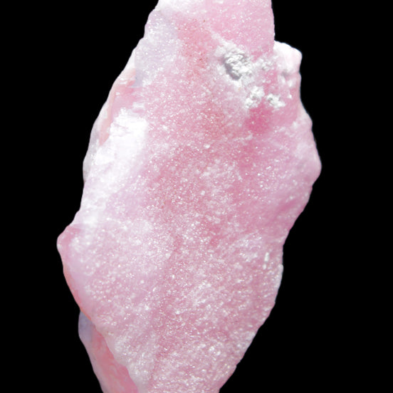 Pink Aragonite specimen from Pakistan 95*23*60mm 165.8g in sunlight - Rocks and Things Store