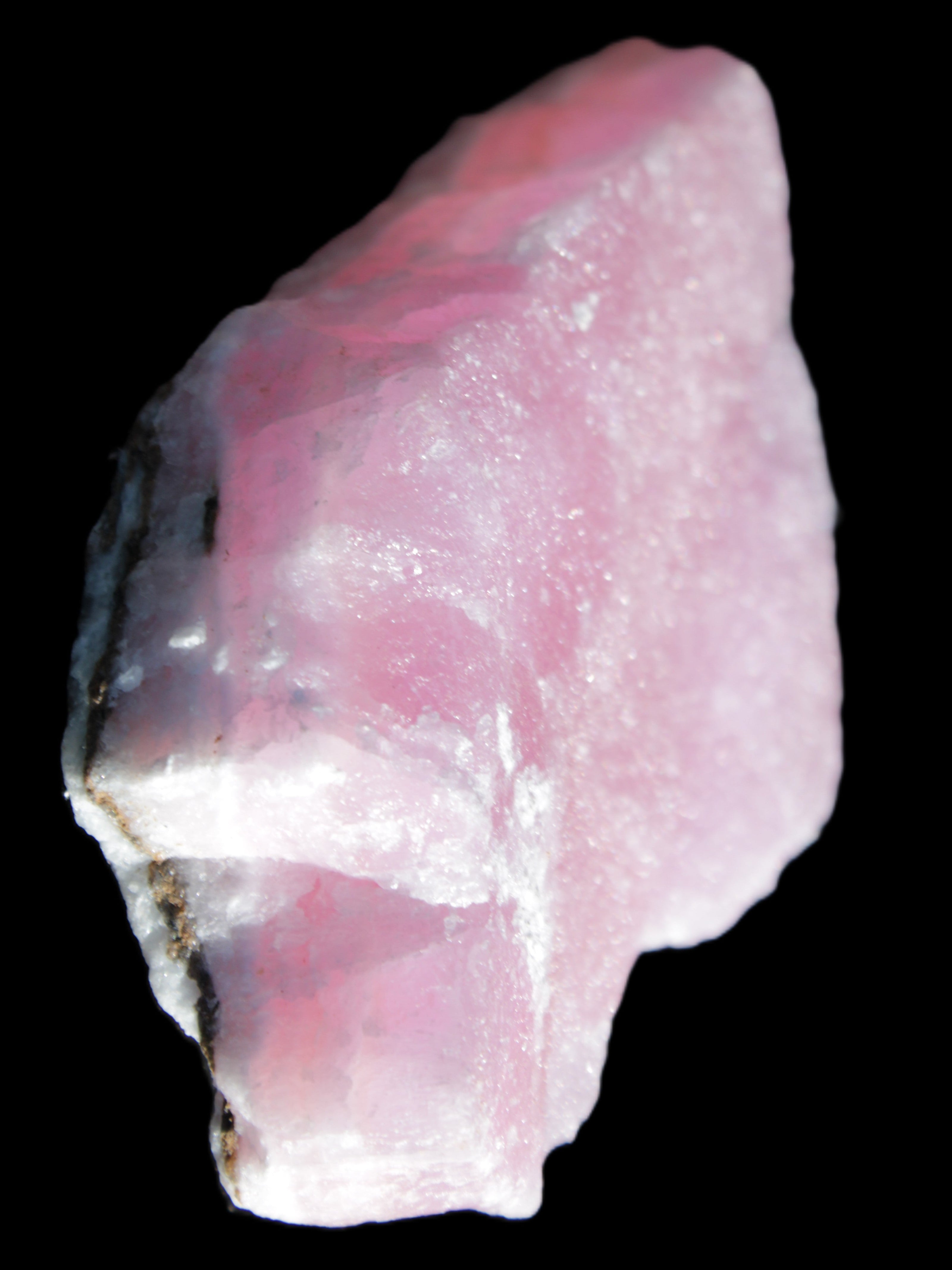 Pink Aragonite specimen from Pakistan 95*23*60mm 165.8g Rocks and Things Store