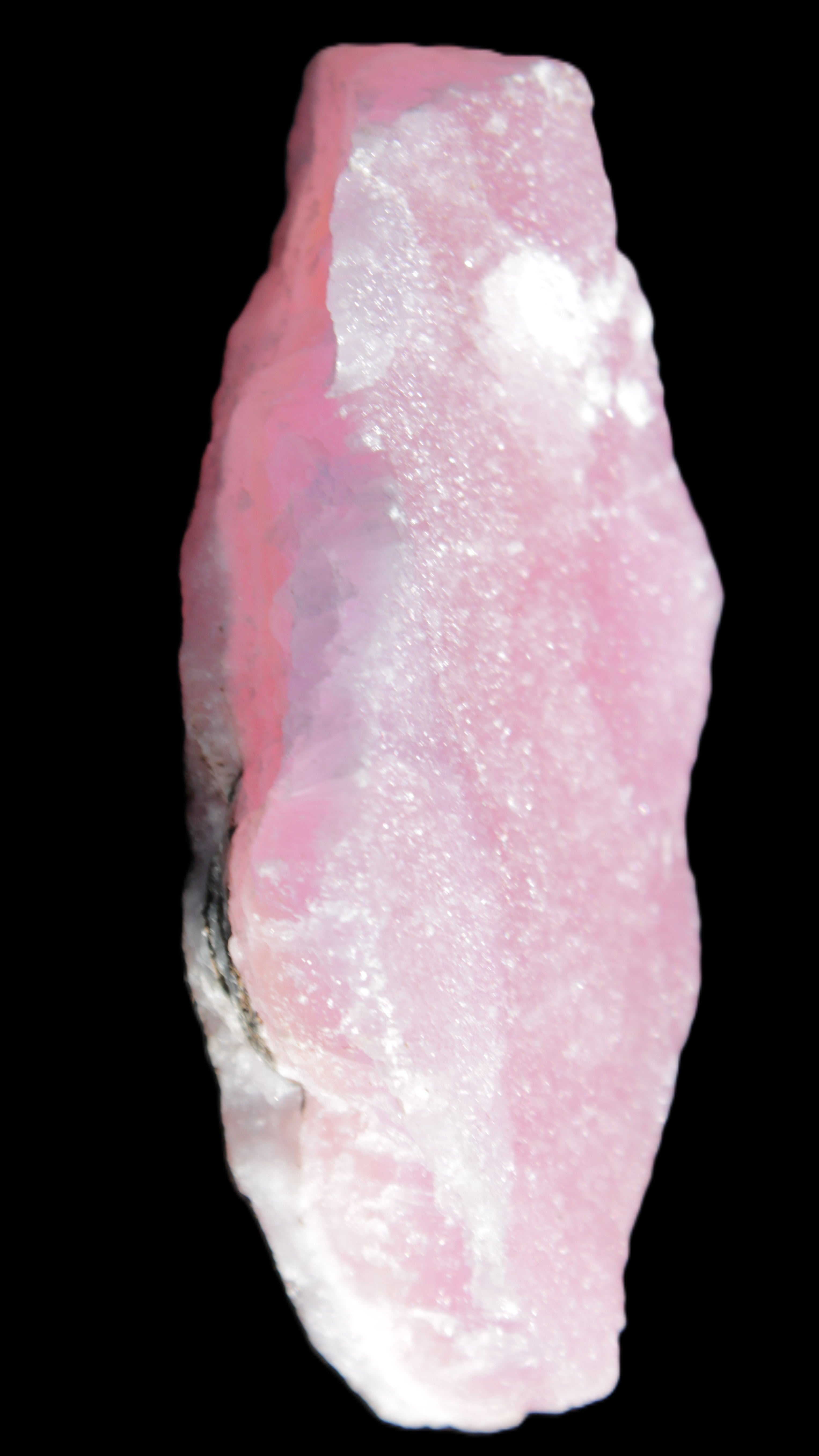 Pink Aragonite specimen from Pakistan 95*23*60mm 165.8g Rocks and Things Store