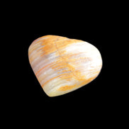 Afghan Jade heart 29mm 12.2g in sunlight - Rocks and Things Store