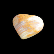 Afghan Jade heart 29mm 12.2g in sunlight - Rocks and Things Store