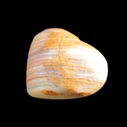 Afghan Jade heart 29mm 12.2g in sunlight - Rocks and Things Store